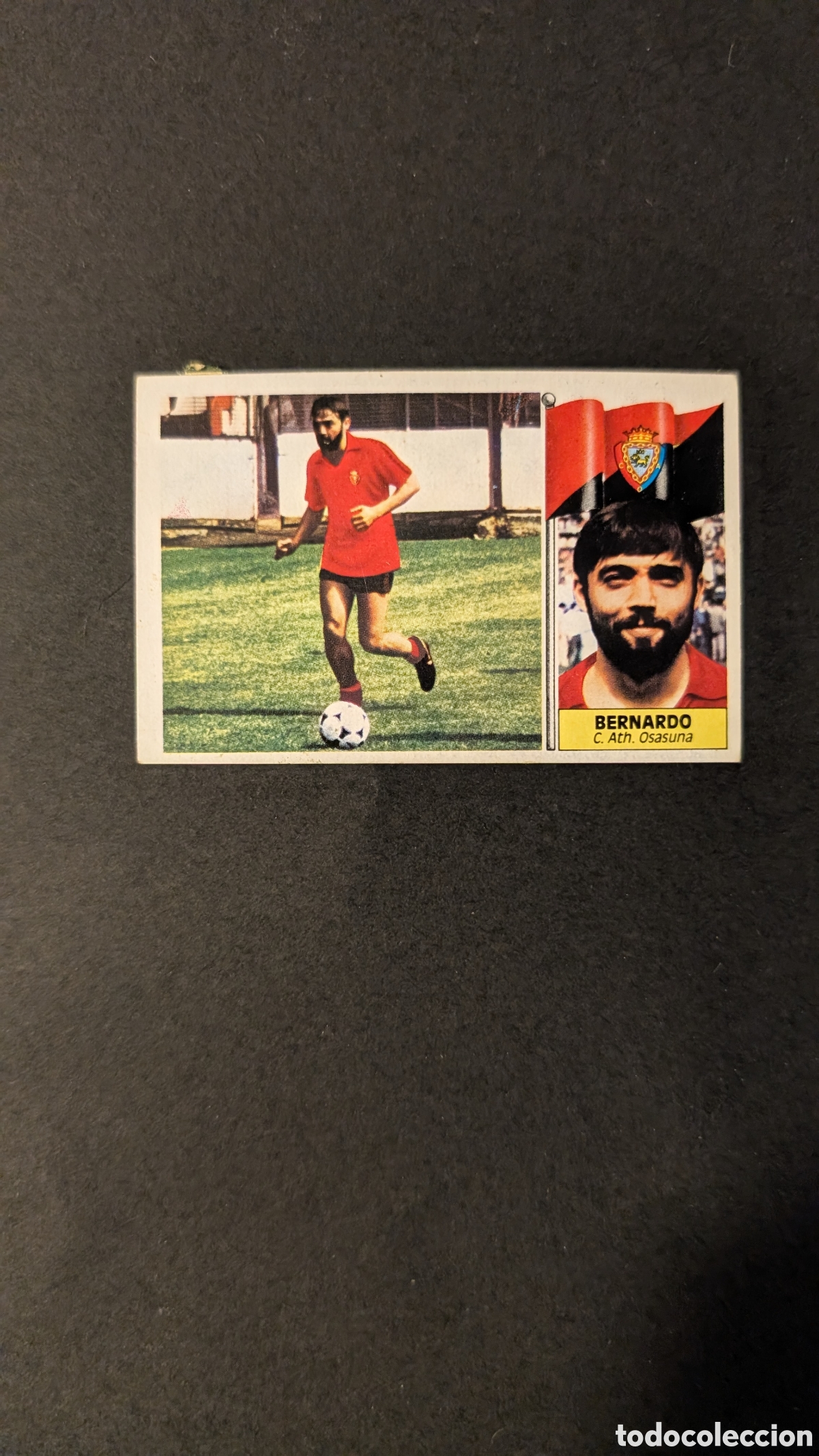 Cromos de Futebol: L1 BERNARDO OSASUNA FICHAJE 10 LIGA ESTE 1986/87 86 87 DESPEGADO