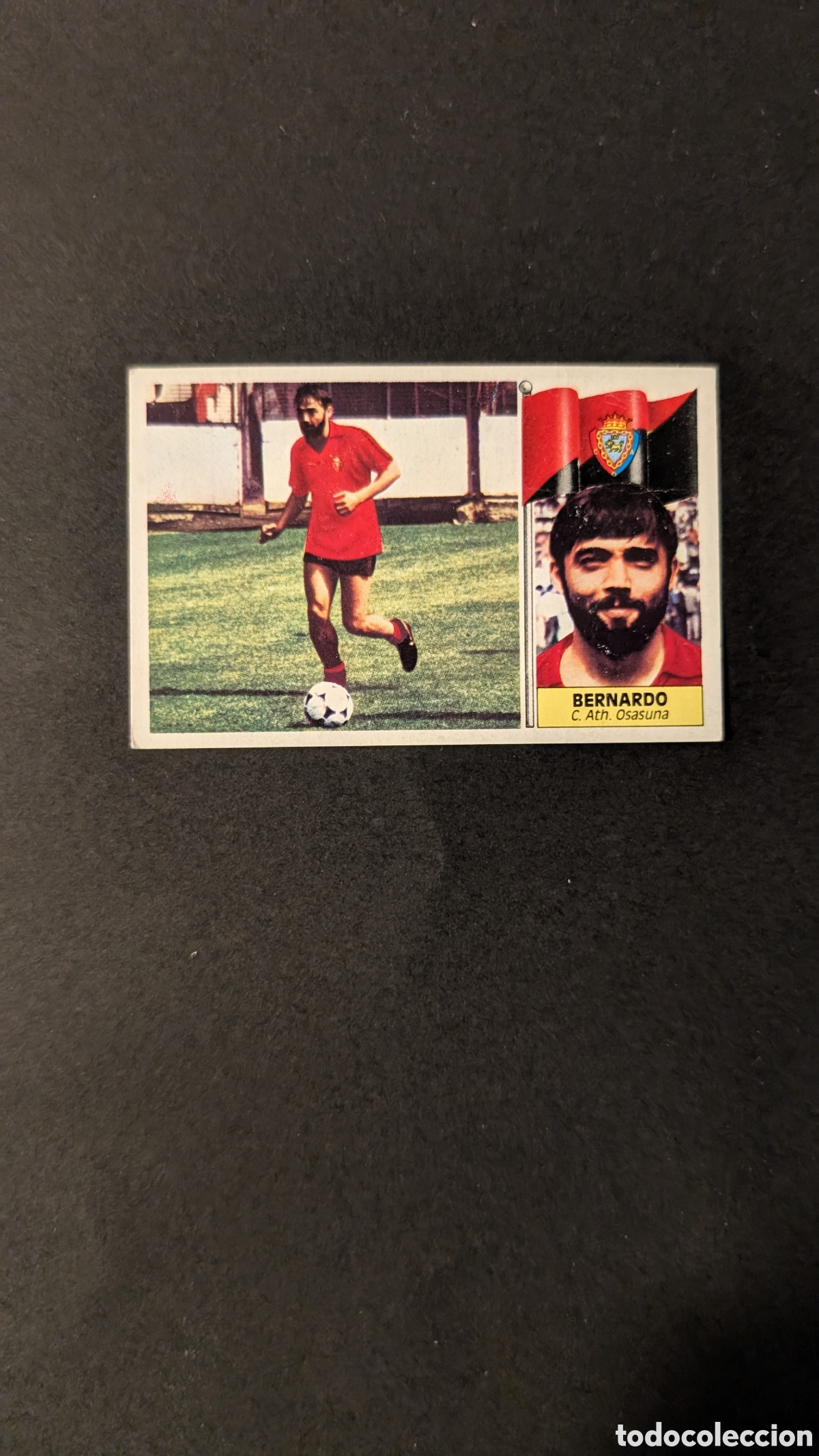 Cromos de Futebol: L1 BERNARDO OSASUNA FICHAJE 10 LIGA ESTE 1986/87 86 87 DESPEGADO