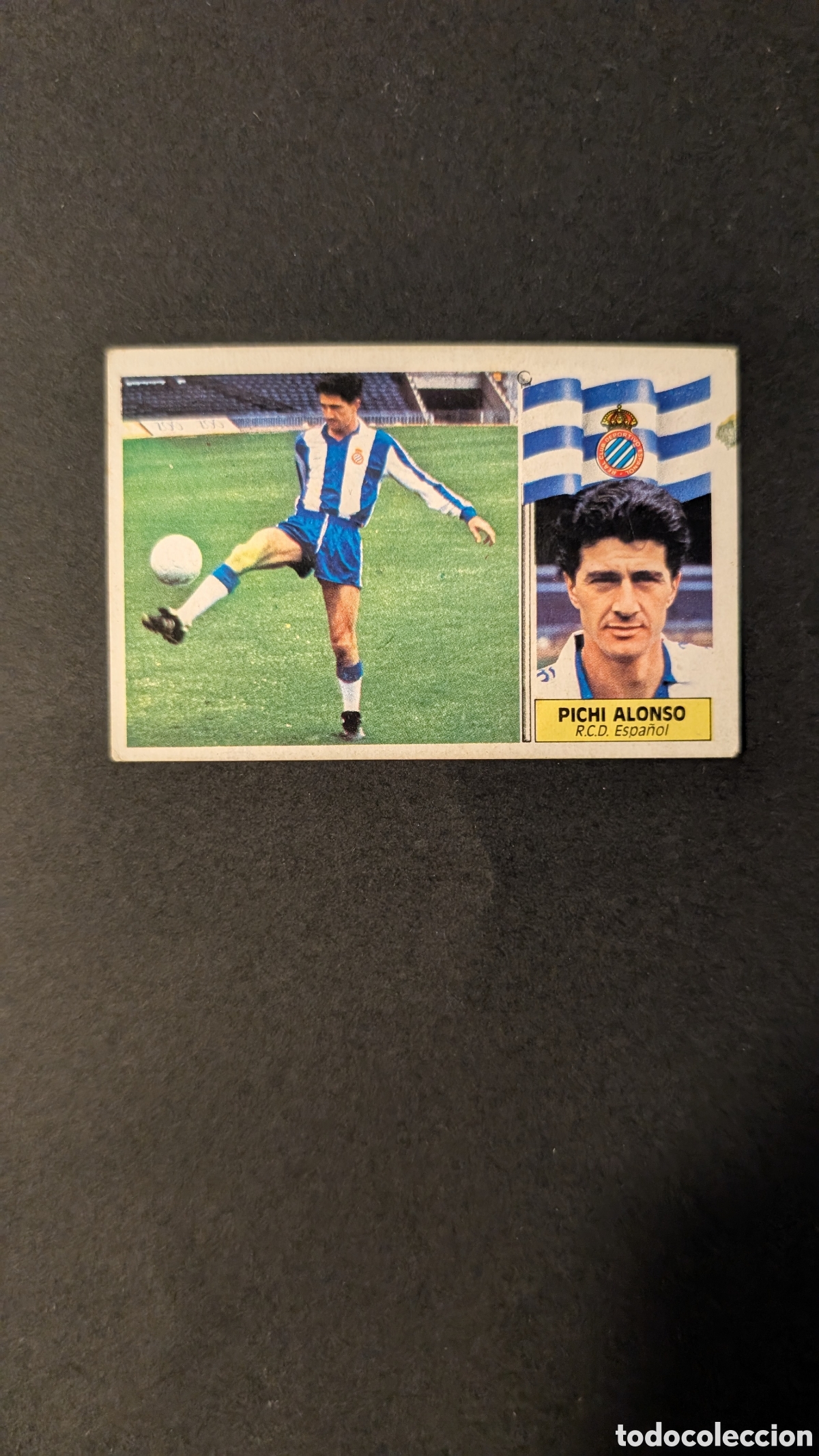 Cromos de Futebol: L1 PICHI ALONSO ESPA&Ntilde;OL FICHAJE 11 LIGA ESTE 1986/87 86 87 DESPEGADO