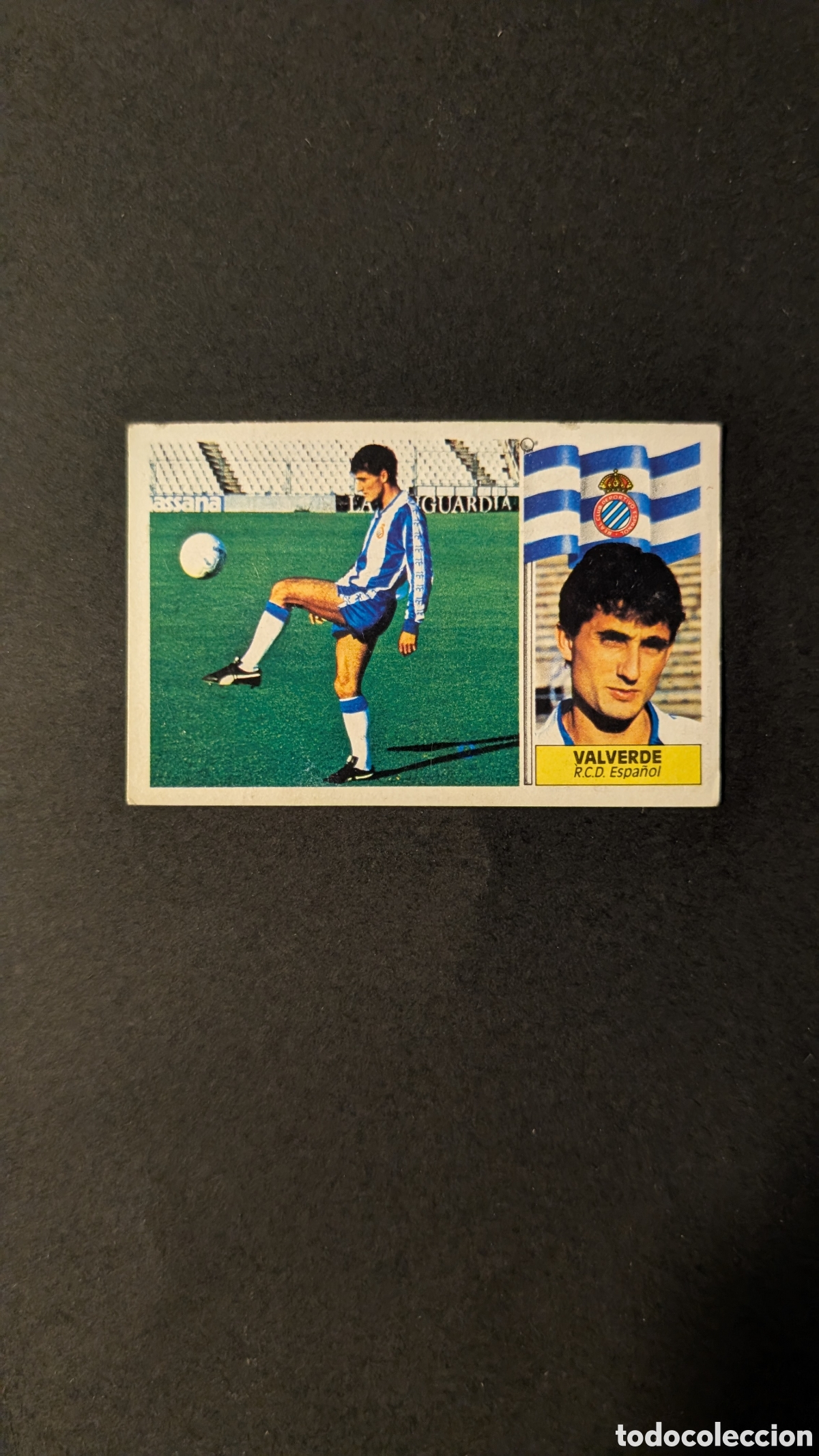 Cromos de Futebol: L1 VALVERDE ESPA&Ntilde;OL FICHAJE 12 LIGA ESTE 1986/87 86 87 DESPEGADO