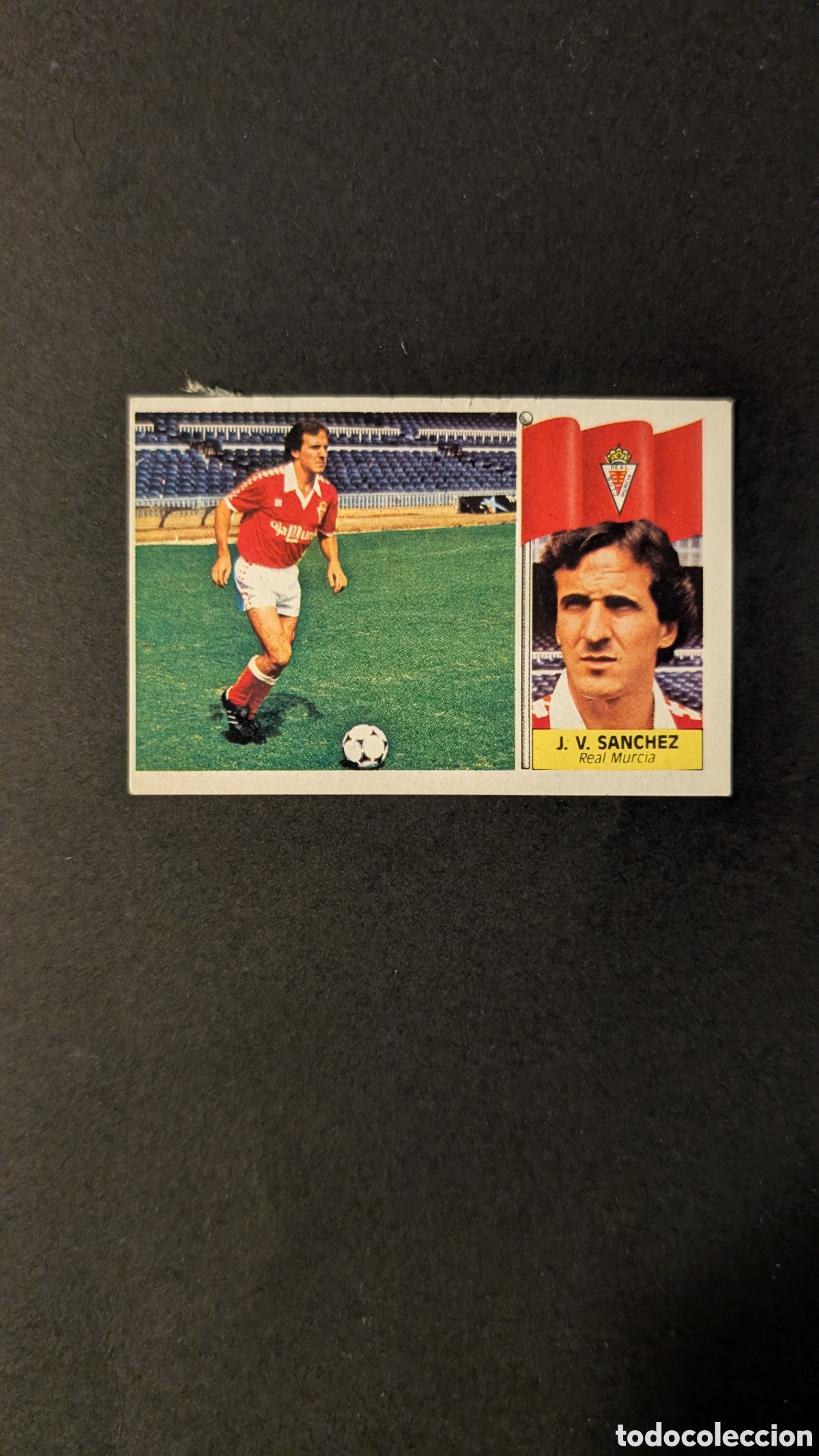 Cromos de Futebol: L1 JOSE VICENTE SANCHEZ MURCIA FICHAJE 13 LIGA ESTE 1986/87 86 87 DESPEGADO