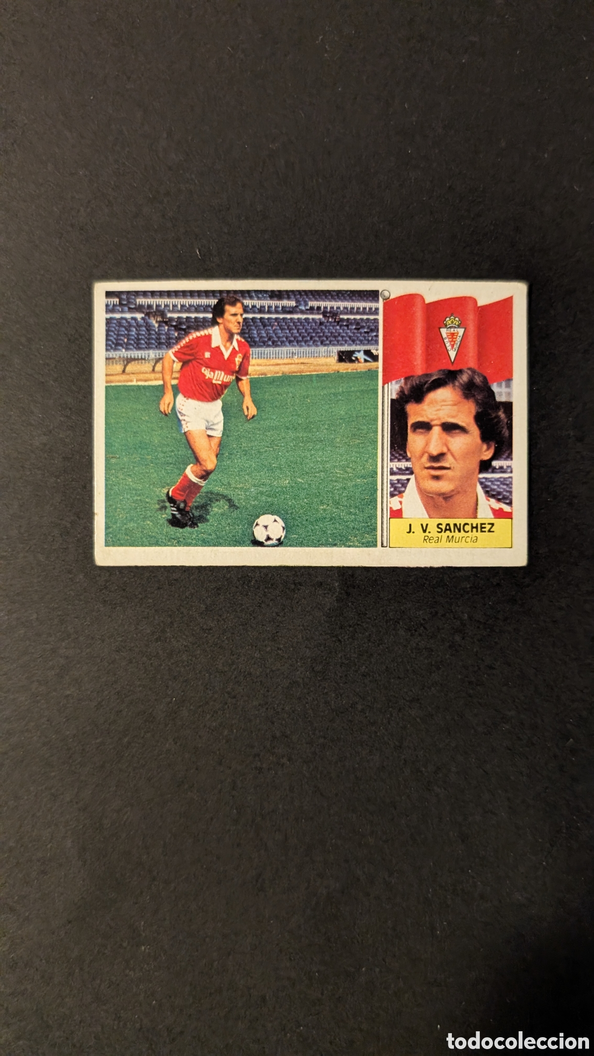Cromos de Futebol: L1 JOSE VICENTE SANCHEZ MURCIA FICHAJE 13 LIGA ESTE 1986/87 86 87 DESPEGADO