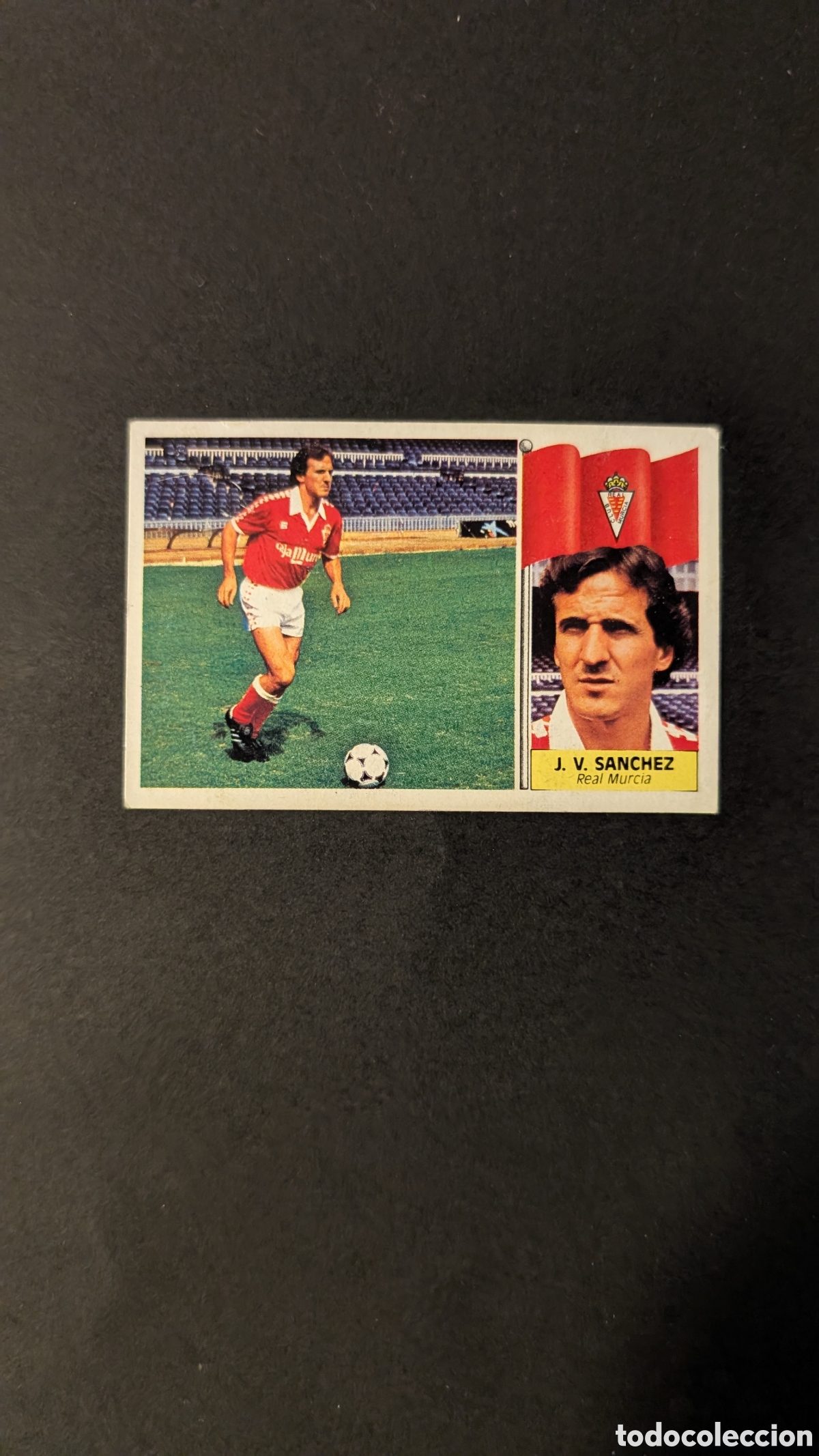 Cromos de Futebol: L1 JOSE VICENTE SANCHEZ MURCIA FICHAJE 13 LIGA ESTE 1986/87 86 87 DESPEGADO