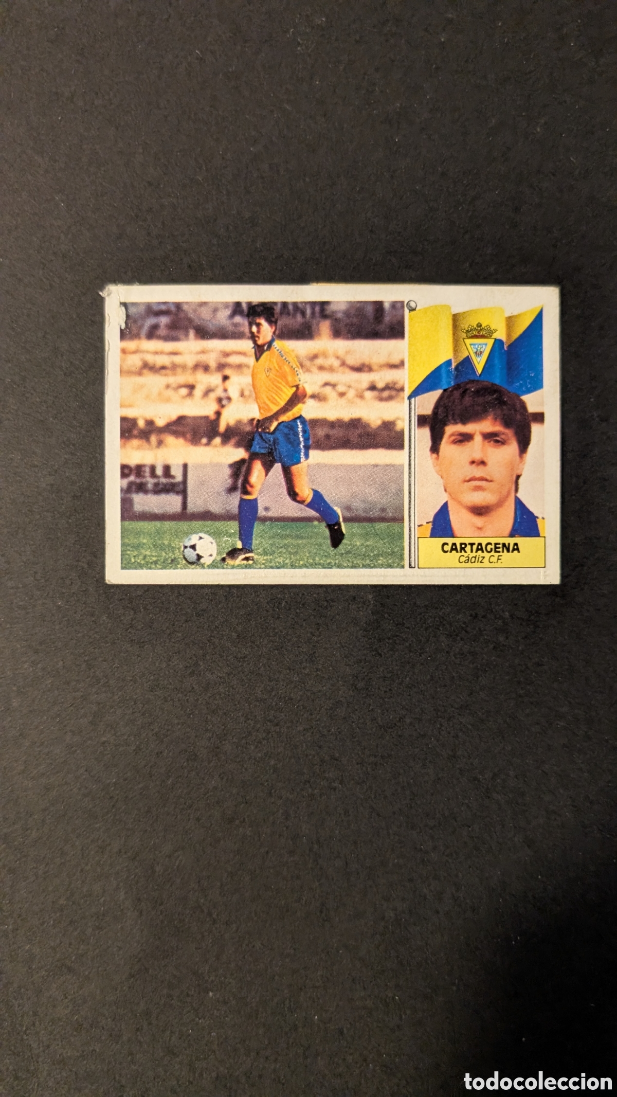 Cromos de Futebol: L1 CARTAGENA CADIZ FICHAJE 14 LIGA ESTE 1986/87 86 87 DESPEGADO