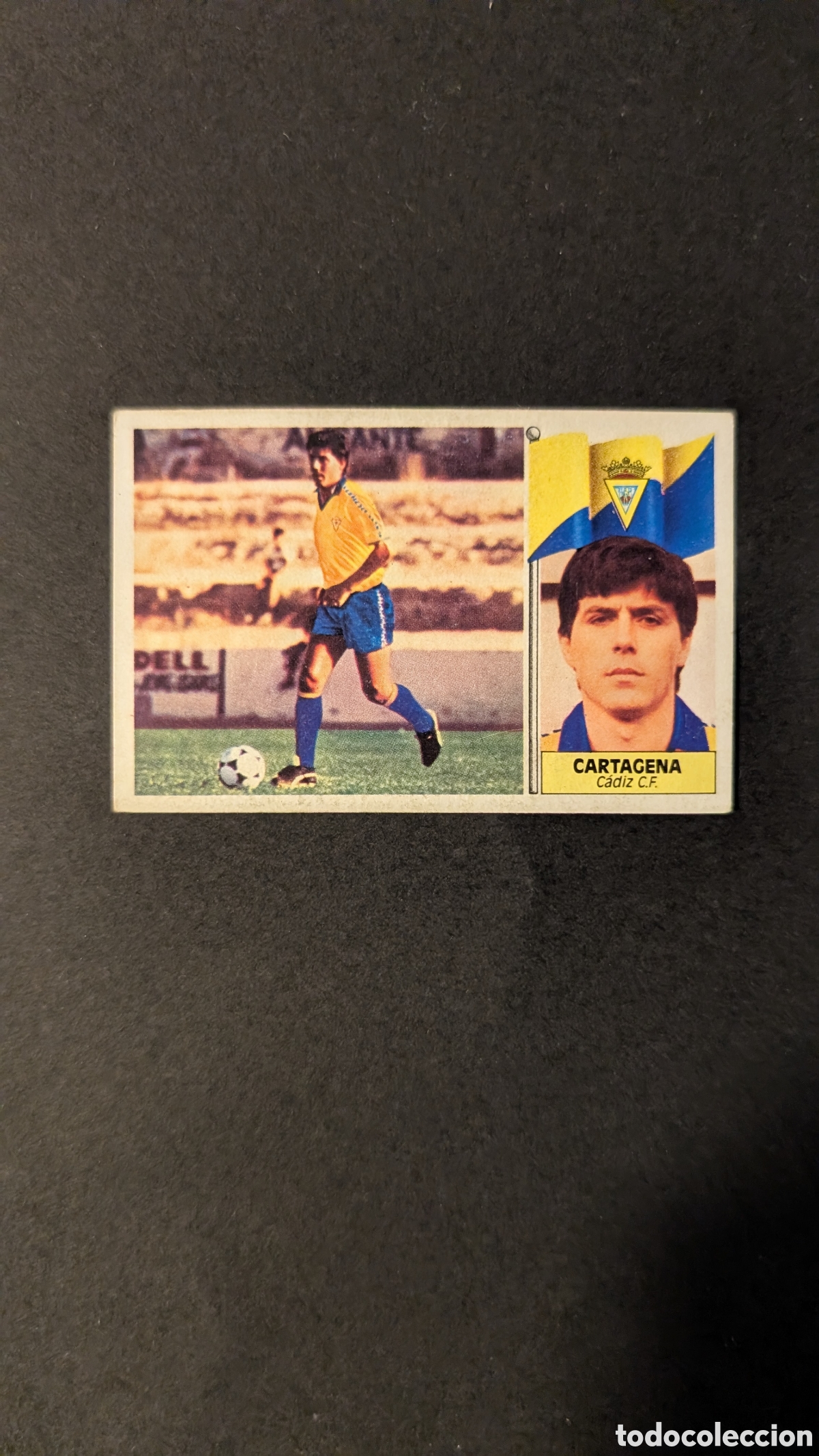 Cromos de Futebol: L1 CARTAGENA CADIZ FICHAJE 14 LIGA ESTE 1986/87 86 87 DESPEGADO
