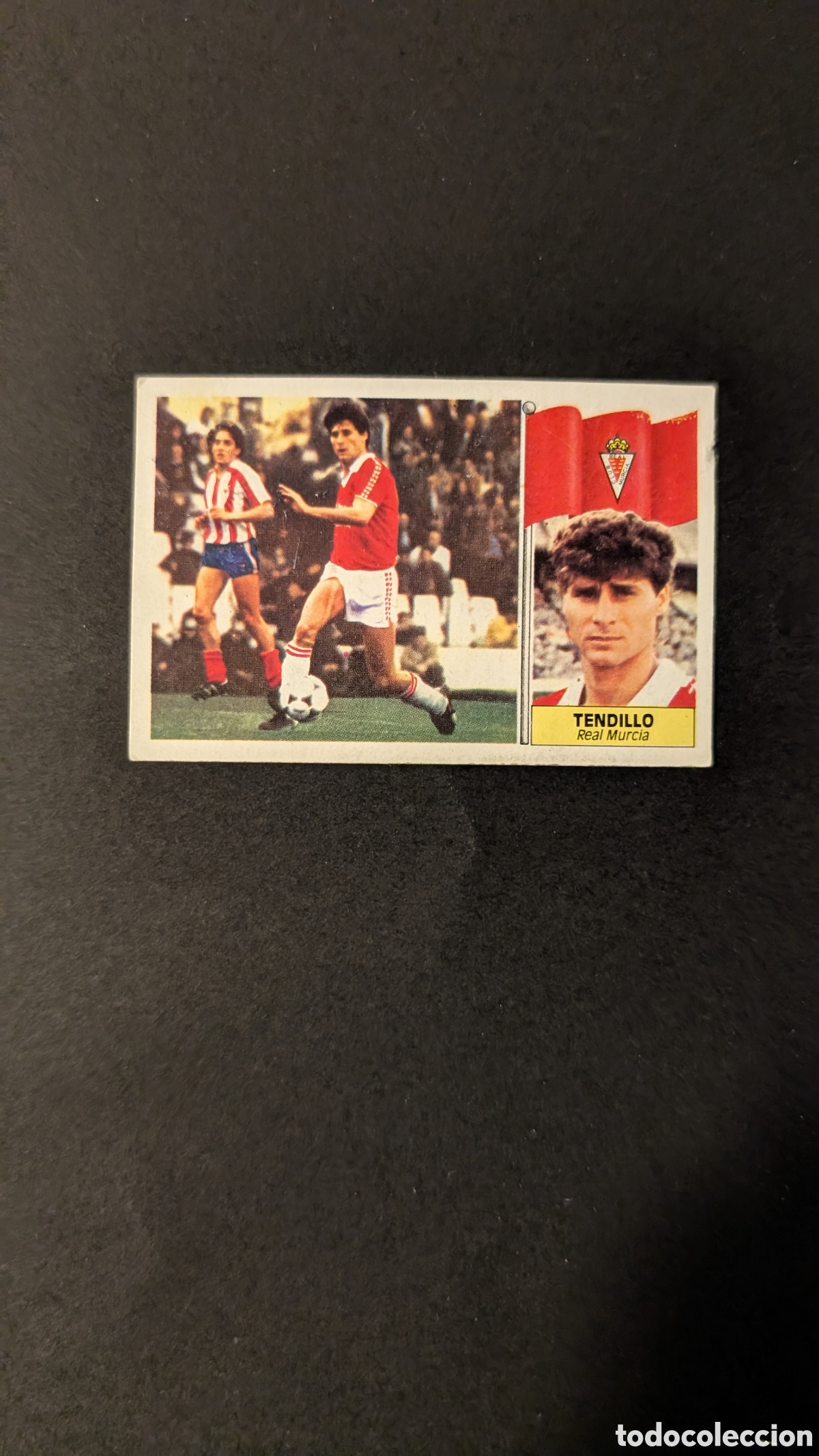 Cartes &agrave; collectionner de Football: L1 TENDILLO MURCIA FICHAJE 26 LIGA ESTE 1986/87 86 87 DESPEGADO