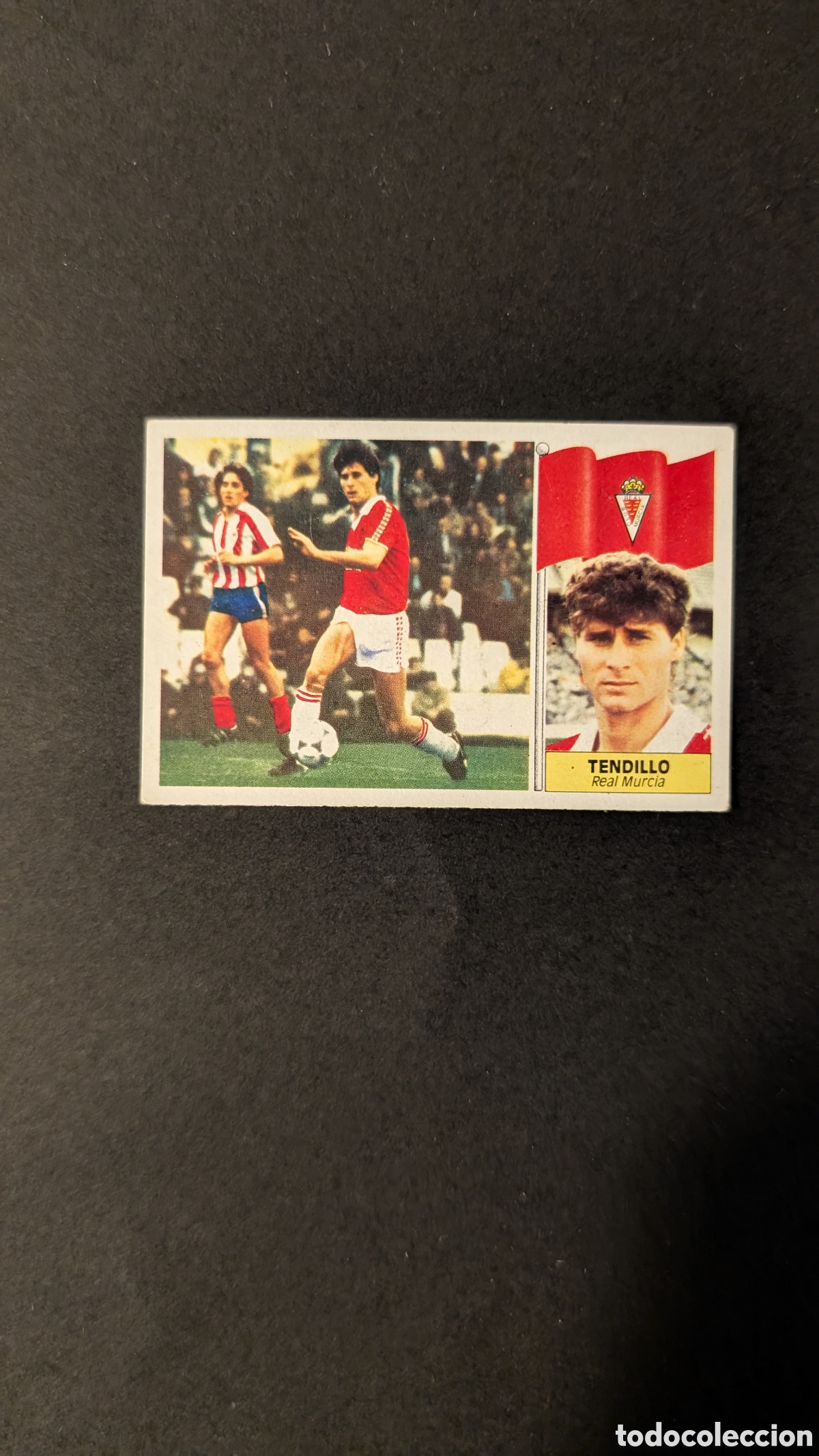 Cartes &agrave; collectionner de Football: L1 TENDILLO MURCIA FICHAJE 26 LIGA ESTE 1986/87 86 87 DESPEGADO