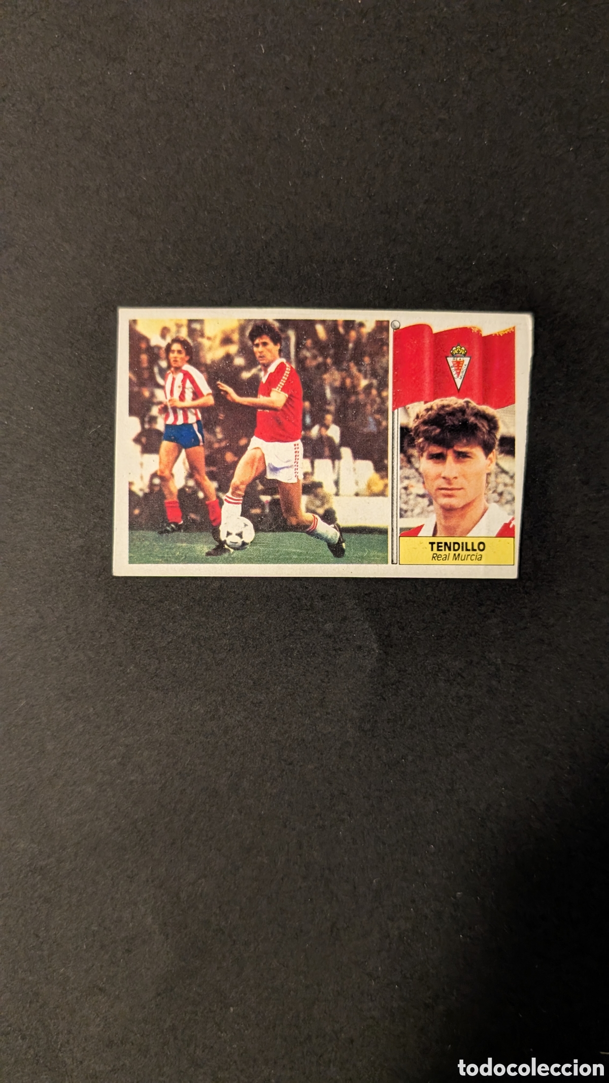 Cartes &agrave; collectionner de Football: L1 TENDILLO MURCIA FICHAJE 26 LIGA ESTE 1986/87 86 87 DESPEGADO