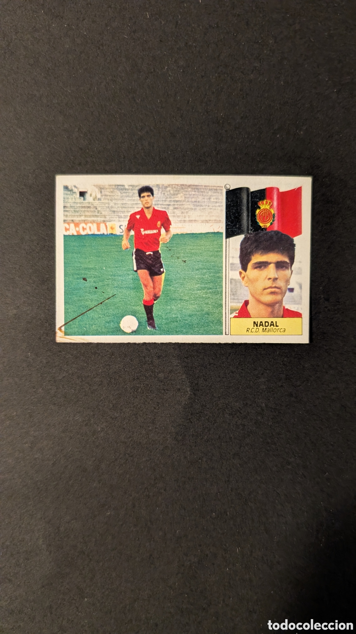 Cartes &agrave; collectionner de Football: L1 NADAL MALLORCA FICHAJE 33 LIGA ESTE 1986/87 86 87 DESPEGADO