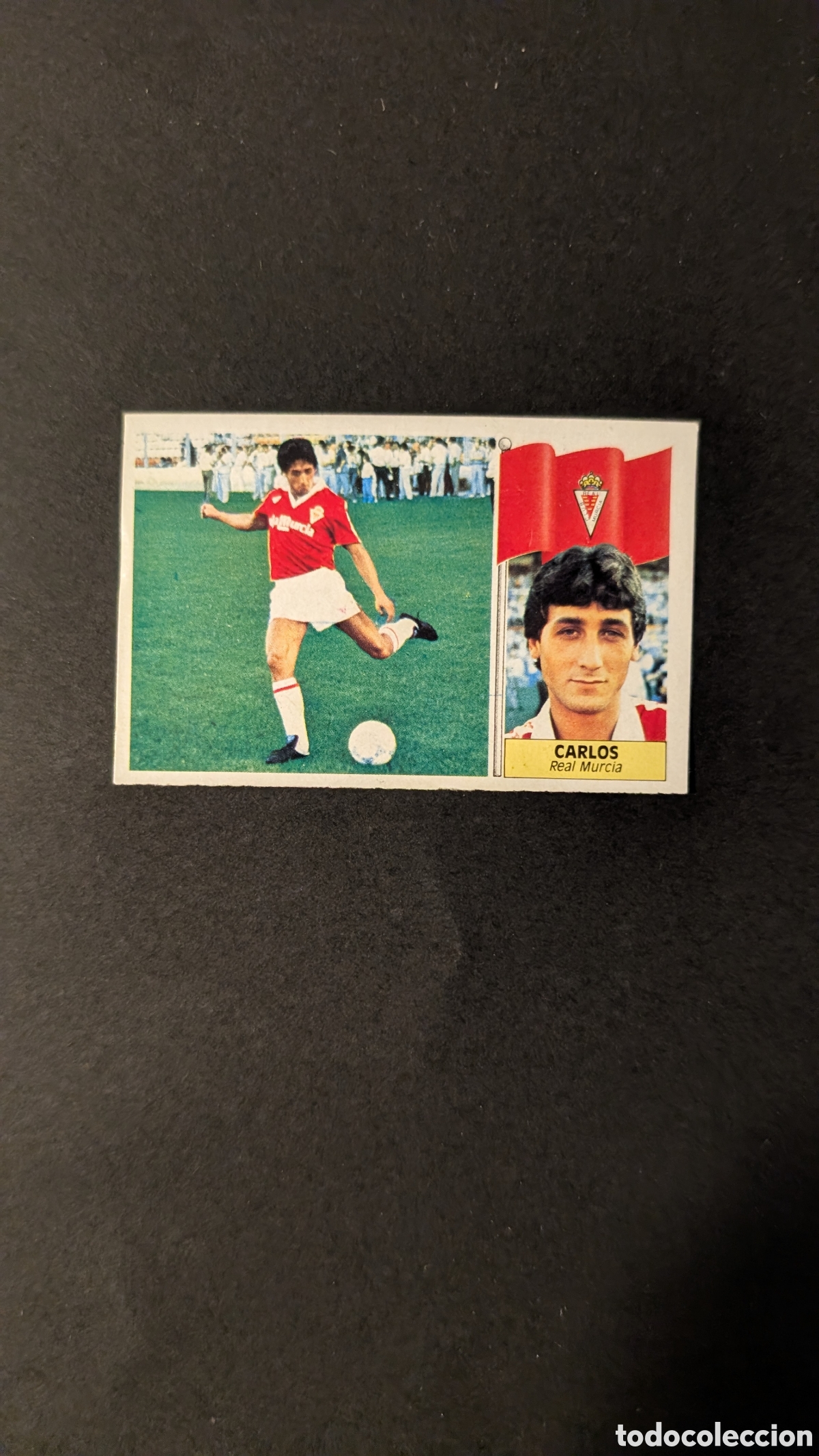 Cartes &agrave; collectionner de Football: L1 CARLOS MURCIA FICHAJE 34 LIGA ESTE 1986/87 86 87 DESPEGADO