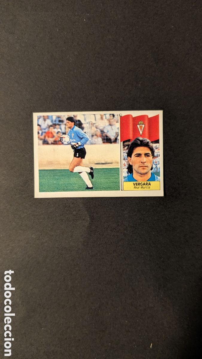 Cartes &agrave; collectionner de Football: L1 VERGARA MURCIA FICHAJE 35 LIGA ESTE 1986/87 86 87 DESPEGADO