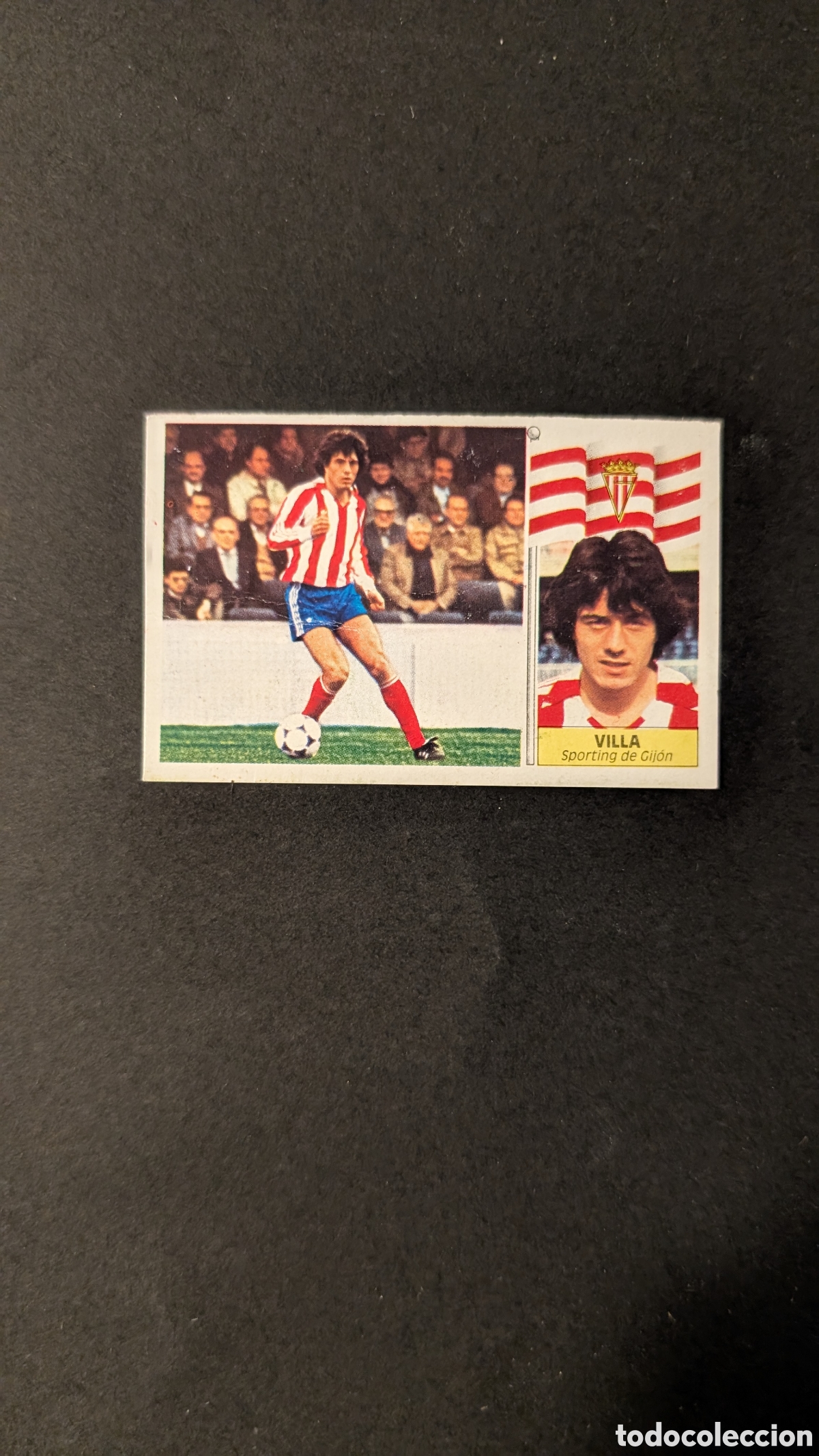 Cromos de f&uacute;tbol: L1 VILLA SPORTING GIJON COLOCA LIGA ESTE 1986/87 86 87 DESPEGADO