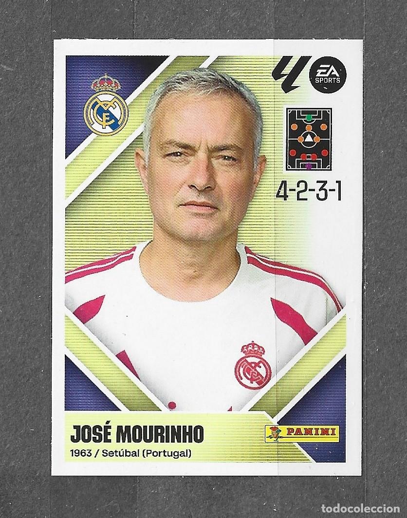 Football Stickers: Liga este 26/27 - Jos&eacute; Mourinho - N&ordm; 2 - Real Madrid