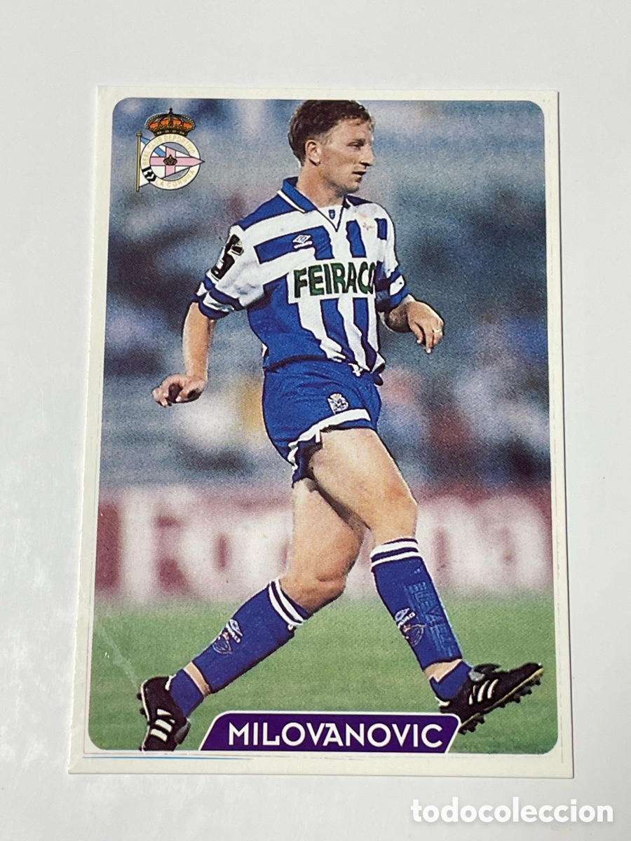 Cromos de f&uacute;tbol: Branko Milovanovic Deportivo de La Coru&ntilde;a Mundicromo 95/96 #33