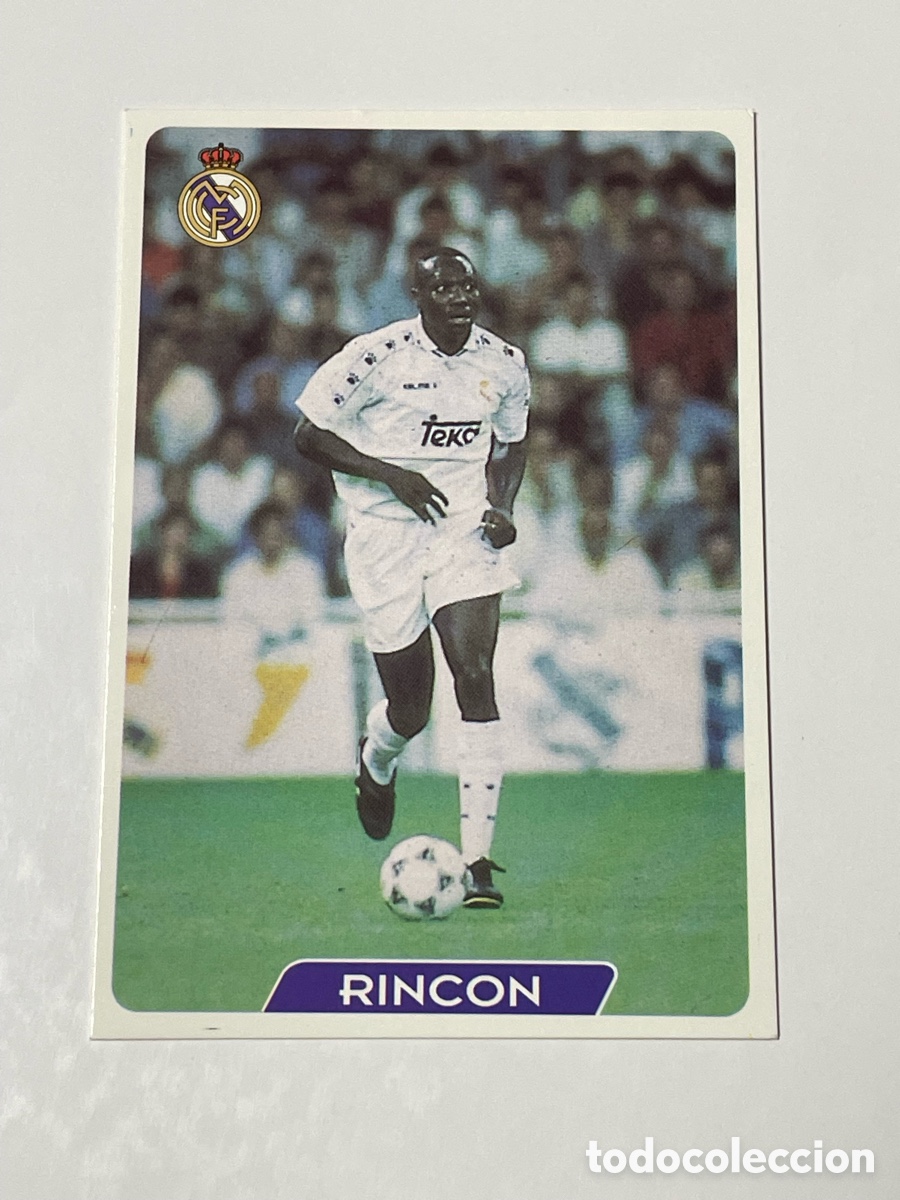 Cromos de f&uacute;tbol: Freddy Rinc&oacute;n Real Madrid Mundicromo 95/96 #14