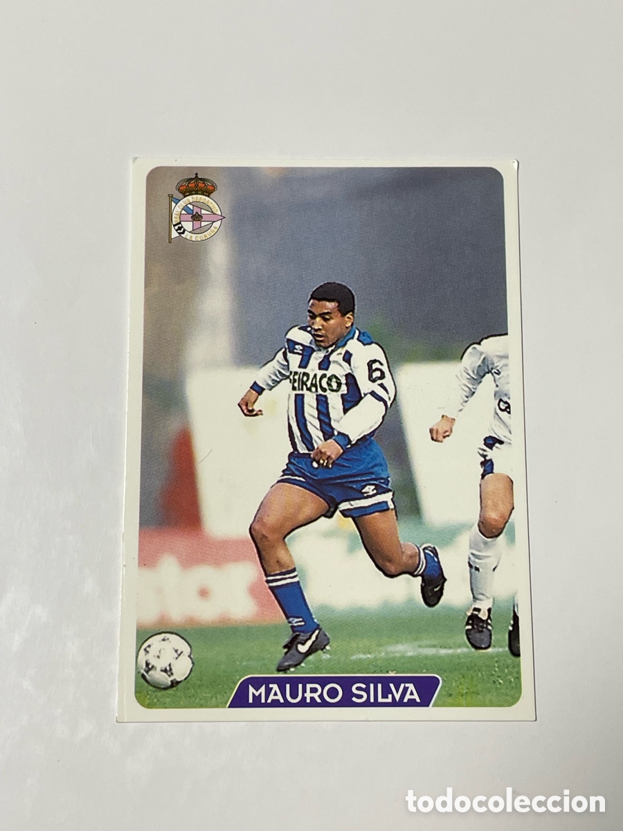 Cromos de f&uacute;tbol: Mauro Silva Deportivo de La Coru&ntilde;a Mundicromo 95/96 #31