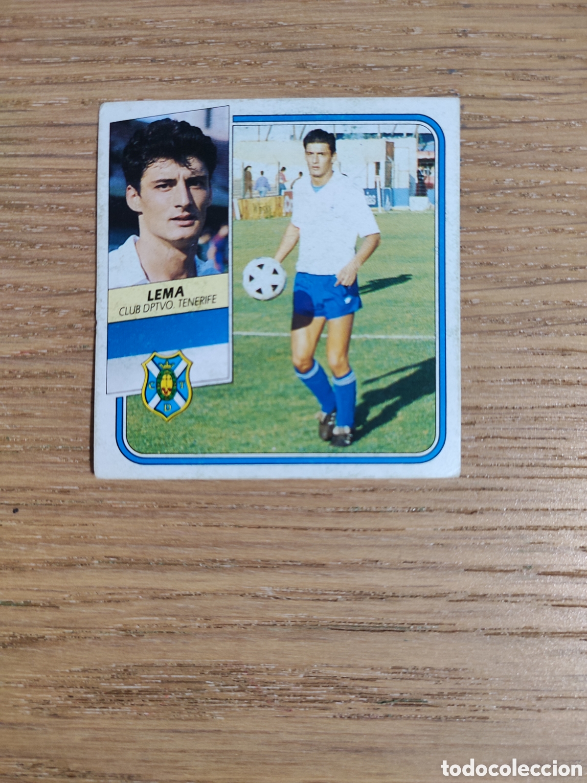 Cromos de f&uacute;tbol: Lema Baja Liga este 89 90 Tenerife Sin pegar