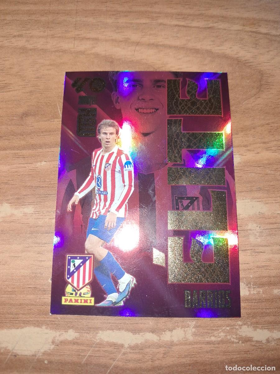 Cromos de f&uacute;tbol: CARD MEGACRACKS TEMPORADA 26/27: &Eacute;LITE BARRIOS, N&deg; 1