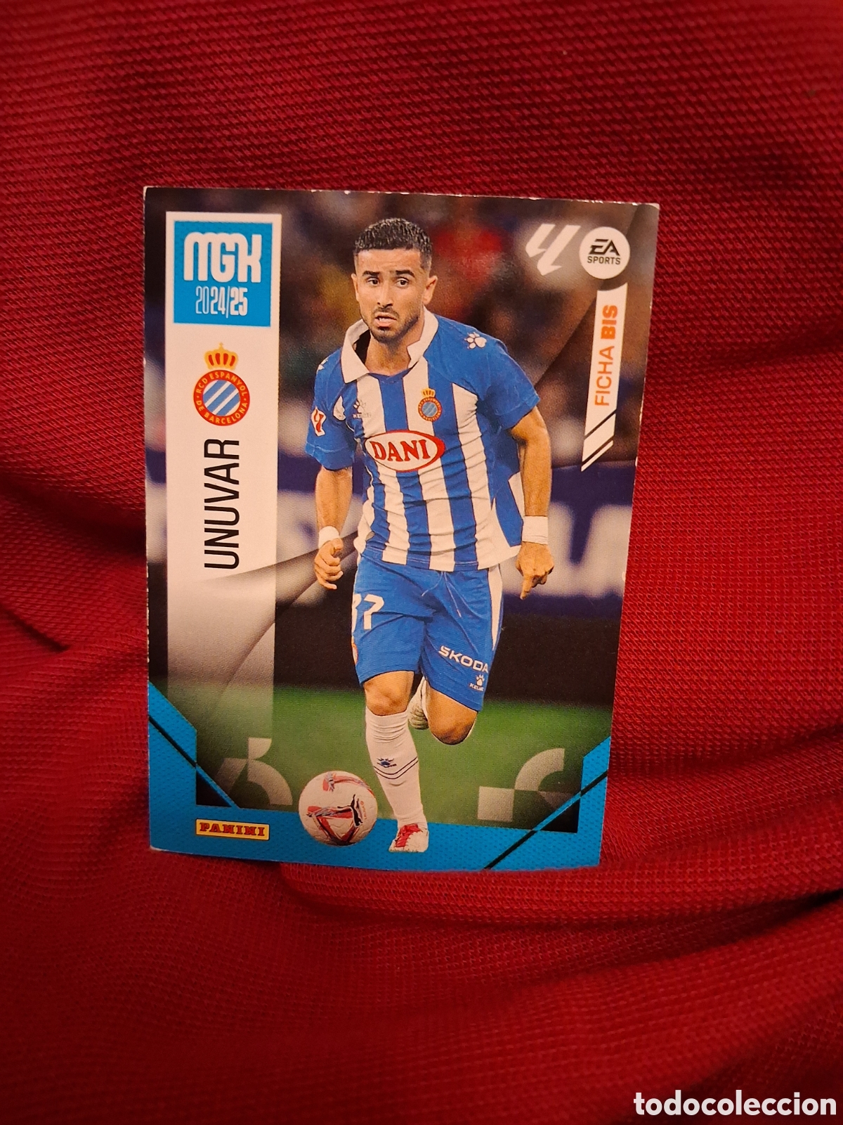 Cromos de f&uacute;tbol: Unuvar Espanyol FICHA BIS n&deg;141 BIS / PANINI MEGACRACKS 2024/2025