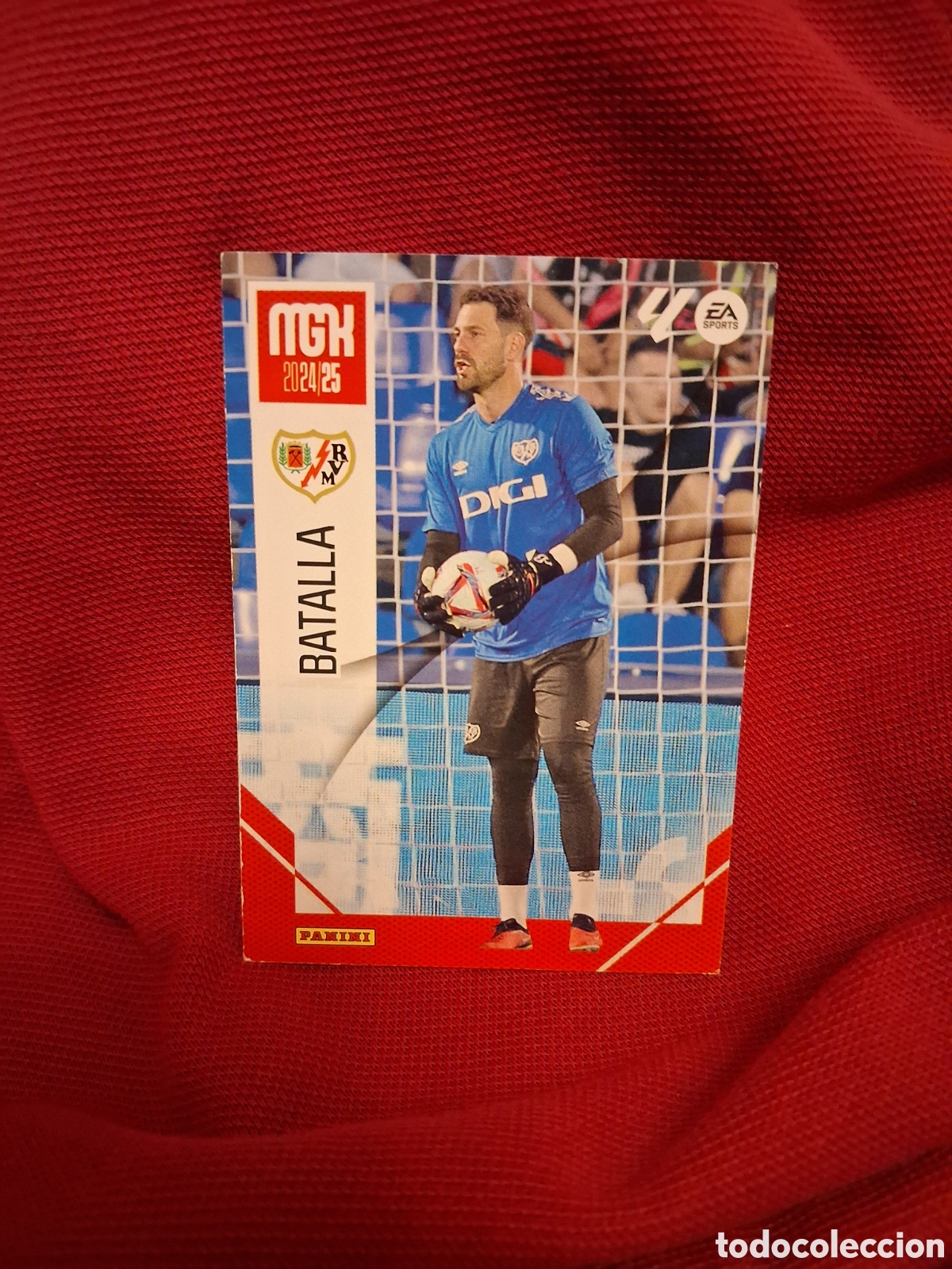 Cromos de f&uacute;tbol: CROMO DE FUTBOL NUMERO BIS 272 BATALLA RAYO VALLECANO LIGA 2024 2025 MGK PANINI !