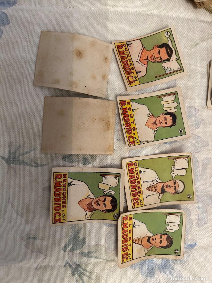 Cromos de f&uacute;tbol: real madrid a&ntilde;os 40-espinosa-emilin-mardones-alday-olivaressouto y guiance se venden sueltos buen es