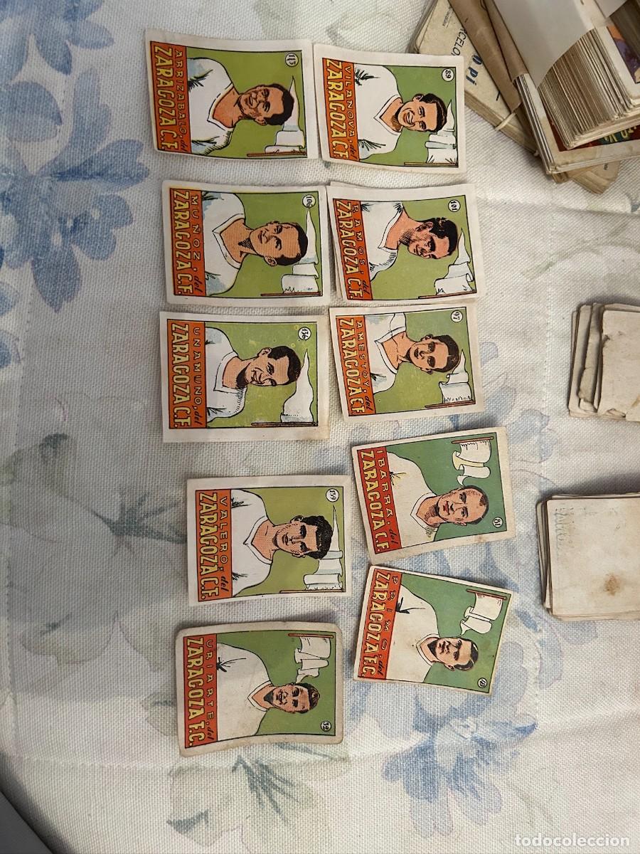 Cromos de f&uacute;tbol: real zaragoza uriarte-valero-primo-ibarra-amestoy-arrizabalo-mu&ntilde;oz-unamuno-vilanova-ramos y villacam
