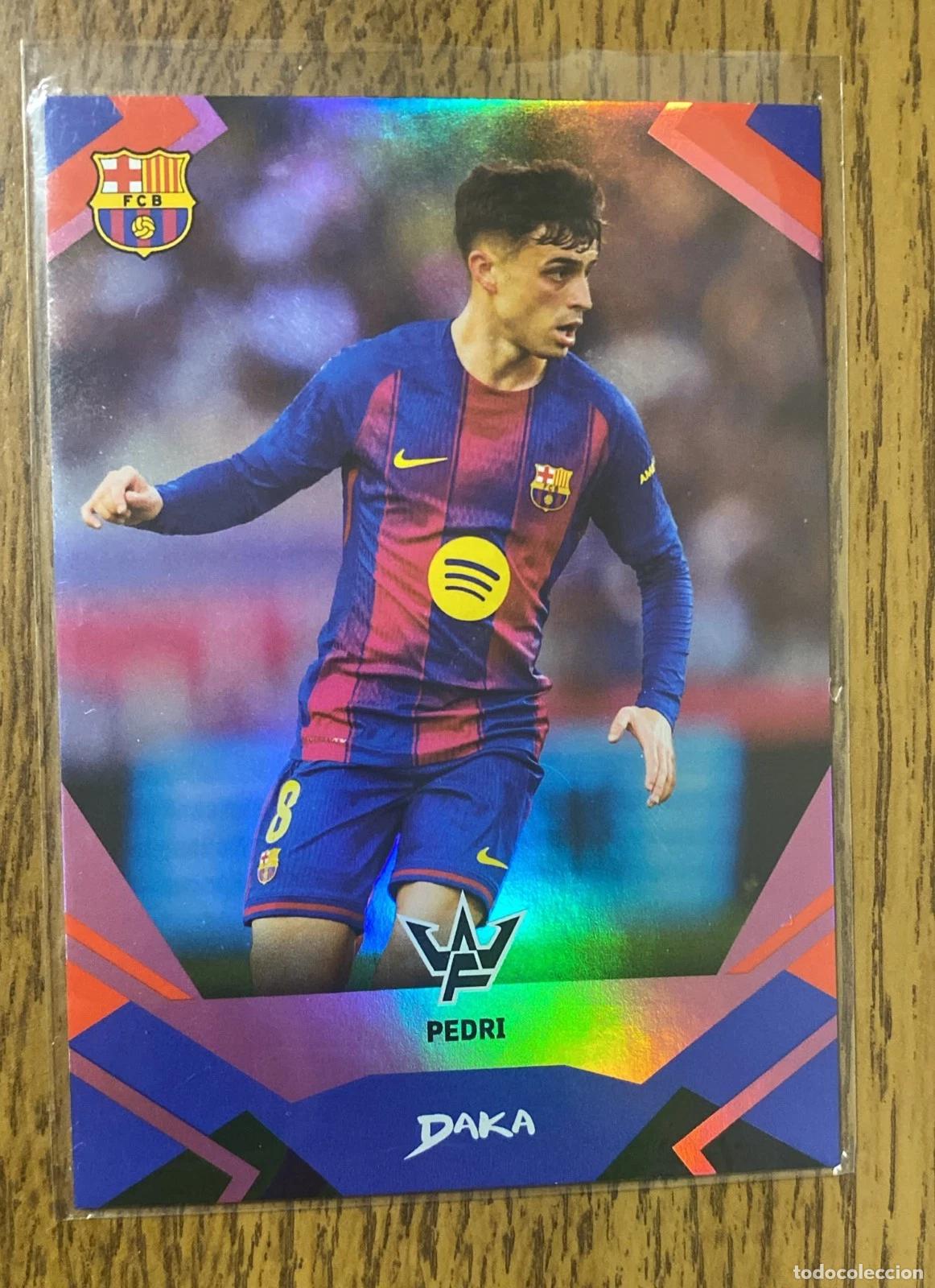 Cromos de f&uacute;tbol: Pedri 78/79 numerada Daka FC Barcelona 2025 2026