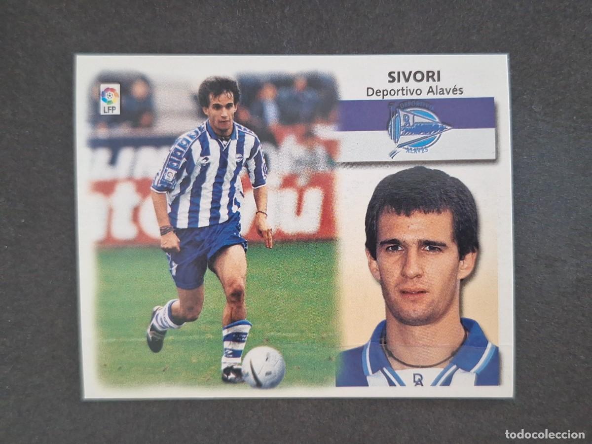 Cromos de f&uacute;tbol: L5 SIVORI DEPORTIVO ALAVES LIGA ESTE 1999 2000 99 00 NUNCA PEGADO SIN PEGAR