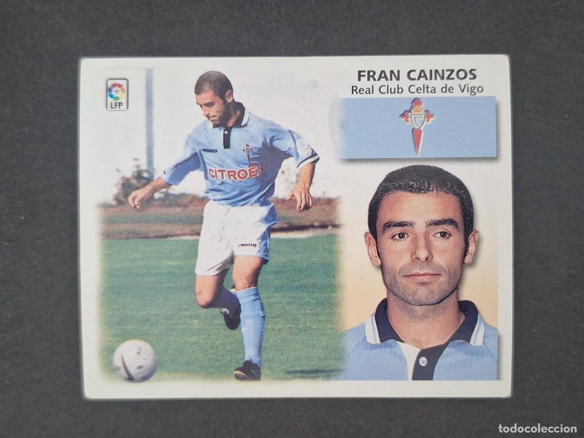Fu&szlig;ball-Sticker: L5 FRAN CAINZOS CELTA DE VIGO LIGA ESTE 1999 2000 99 00 NUNCA PEGADO SIN PEGAR