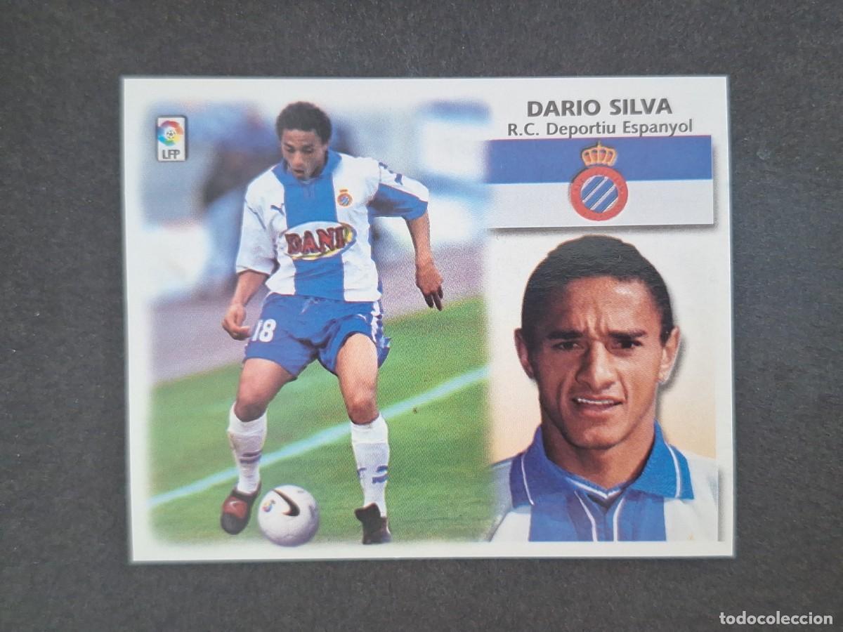 Cromos de Futebol: L5 DARIO SILVA R. C. D. ESPA&Ntilde;OL LIGA ESTE 1999 2000 99 00 NUNCA PEGADO SIN PEGAR