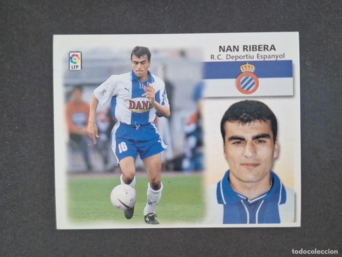Cromos de Futebol: L5 NAN RIBERA R. C. D. ESPA&Ntilde;OL LIGA ESTE 1999 2000 99 00 NUNCA PEGADO SIN PEGAR