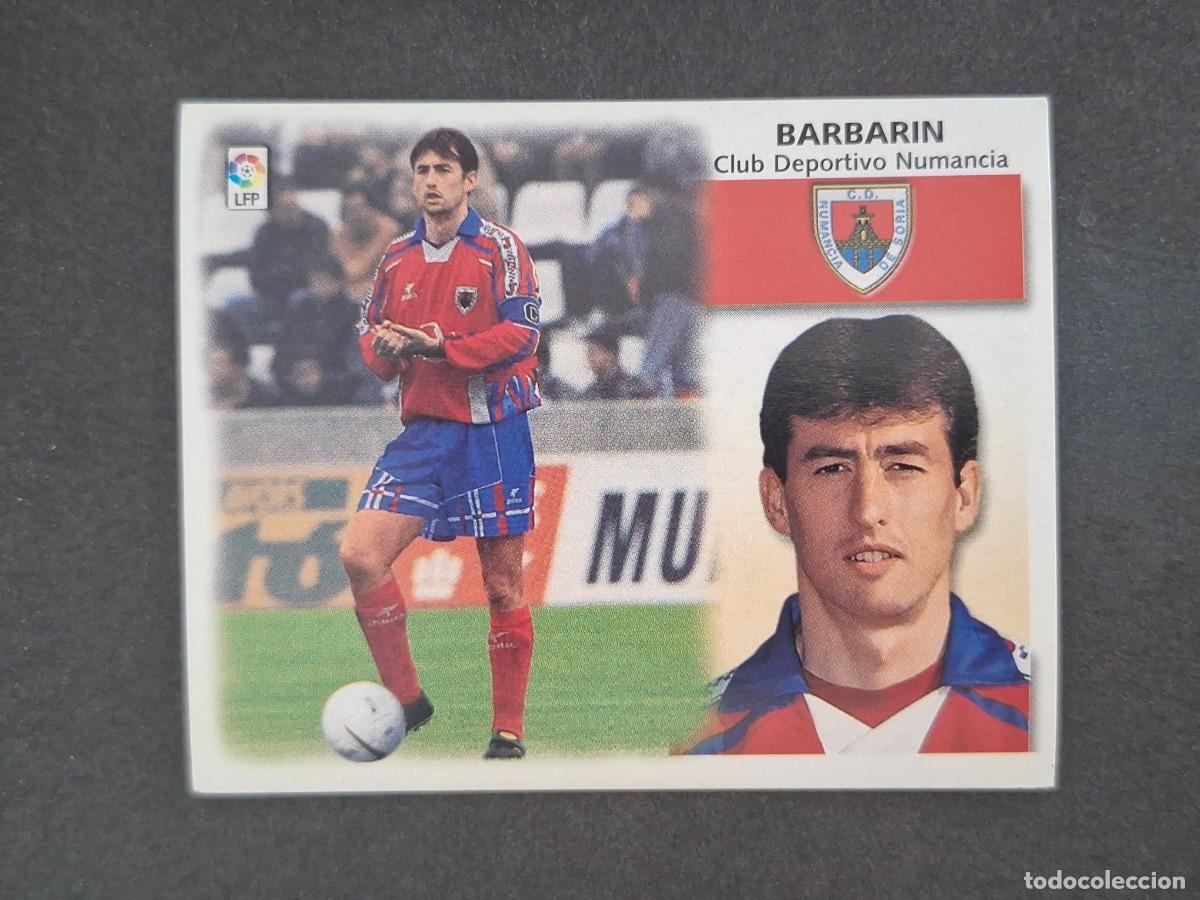 Cromos de f&uacute;tbol: L5 BARBARIN C. D. NUMANCIA LIGA ESTE 1999 2000 99 00 NUNCA PEGADO SIN PEGAR