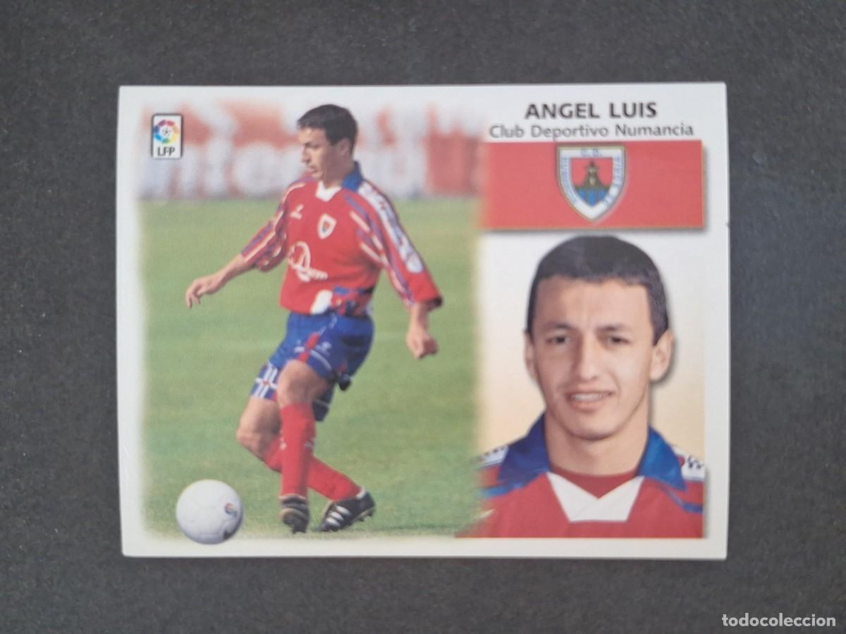 Cromos de f&uacute;tbol: L5 ANGEL LUIS C. D. NUMANCIA LIGA ESTE 1999 2000 99 00 NUNCA PEGADO SIN PEGAR