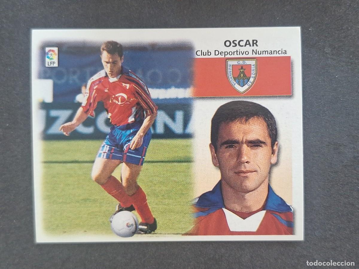Cromos de f&uacute;tbol: L5 OSCAR C. D. NUMANCIA LIGA ESTE 1999 2000 99 00 NUNCA PEGADO SIN PEGAR