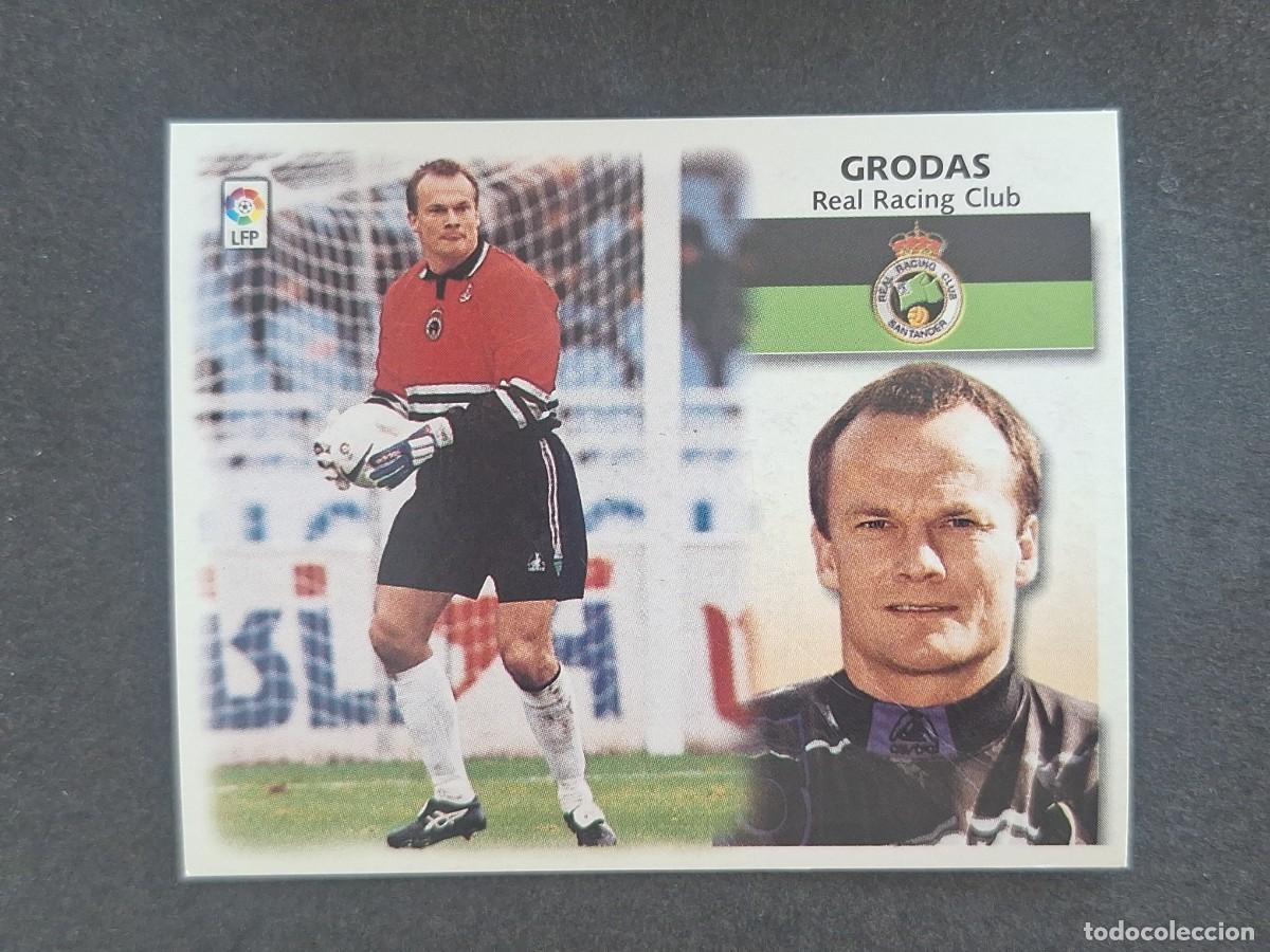 Cromos de f&uacute;tbol: L5 GRODAS RACING DE SANTANDER LIGA ESTE 1999 2000 99 00 NUNCA PEGADO SIN PEGAR