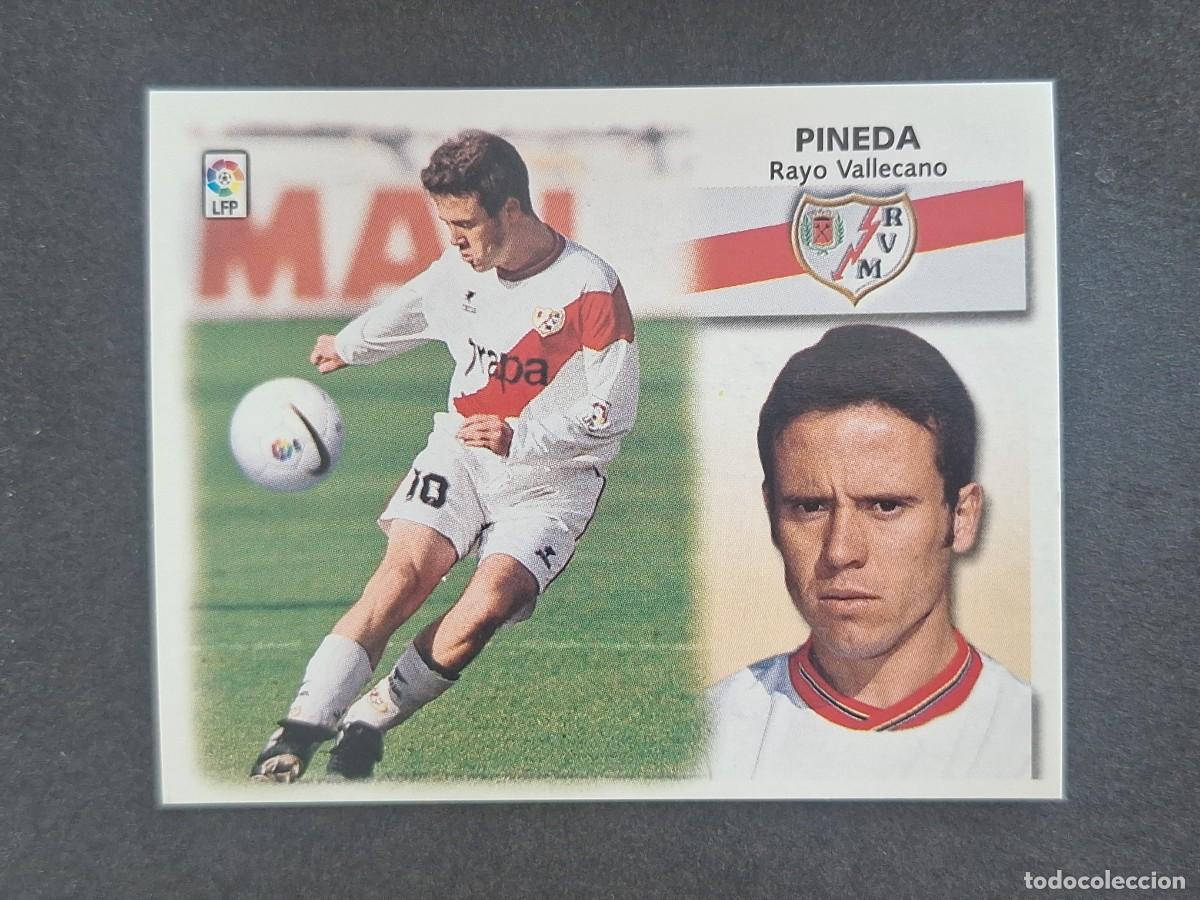 Cromos de f&uacute;tbol: L5 PINEDA RAYO VALLECANO LIGA ESTE 1999 2000 99 00 NUNCA PEGADO SIN PEGAR