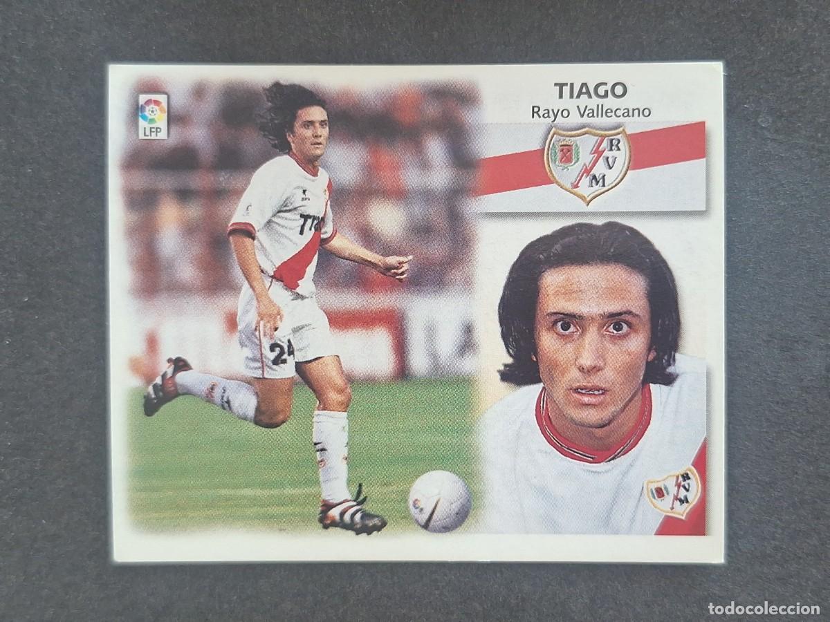 Cromos de f&uacute;tbol: L5 TIAGO RAYO VALLECANO LIGA ESTE 1999 2000 99 00 NUNCA PEGADO SIN PEGAR