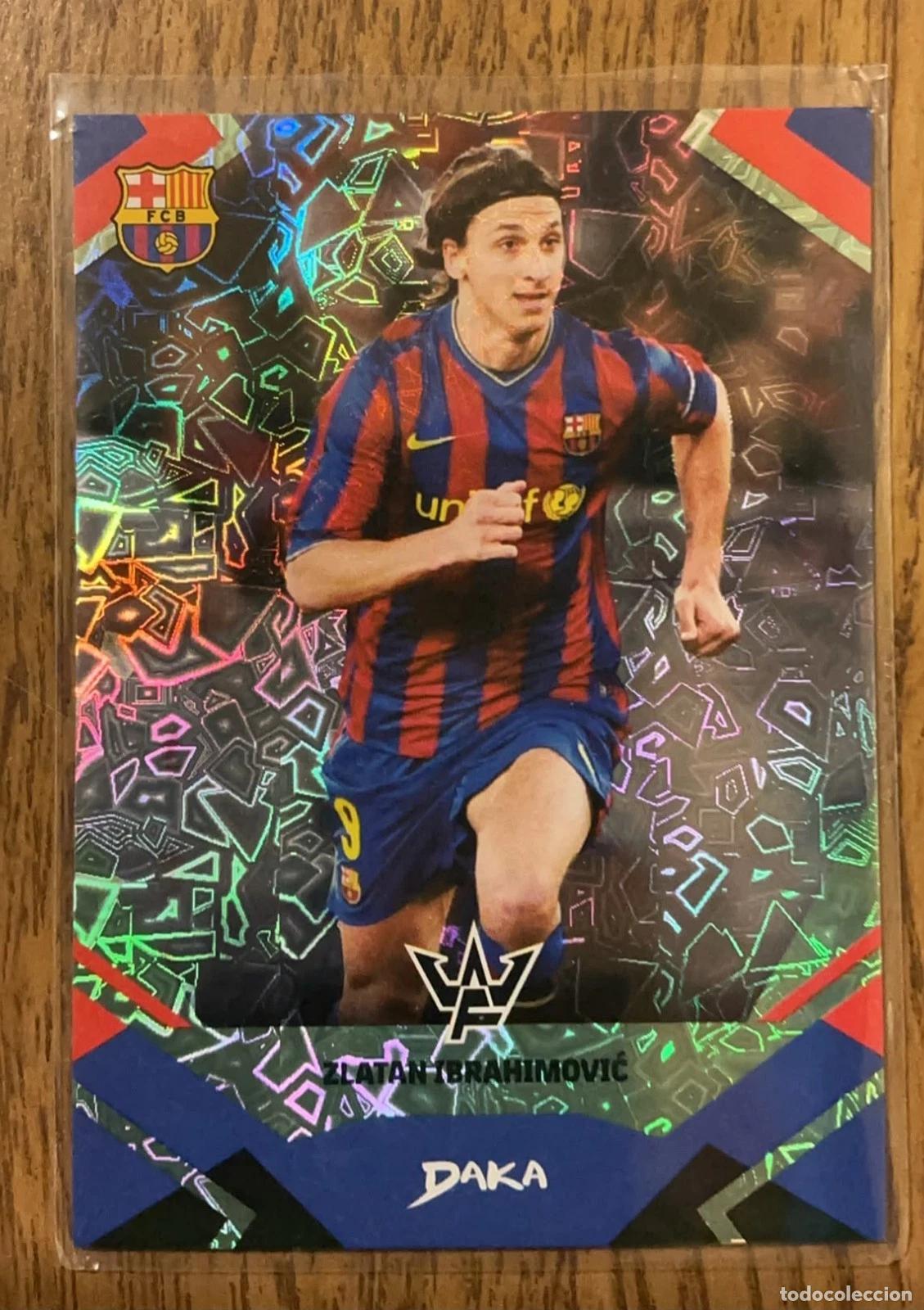 Cromos de f&uacute;tbol: Zlatan Ibrahimovic Daka FC Barcelona 2025 20526 #24-A Holo / Foil