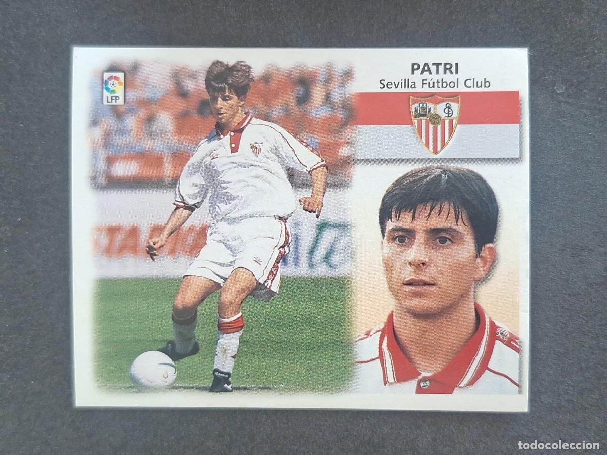 Cromos de f&uacute;tbol: L5 PATRI SEVILLA F. C. LIGA ESTE 1999 2000 99 00 NUNCA PEGADO SIN PEGAR