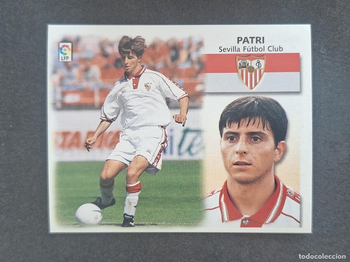 Cromos de f&uacute;tbol: L5 PATRI SEVILLA F. C. LIGA ESTE 1999 2000 99 00 NUNCA PEGADO SIN PEGAR