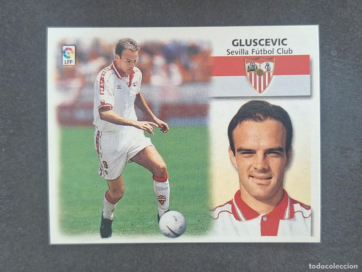 Cromos de f&uacute;tbol: L5 CLUCEVIC SEVILLA F. C. LIGA ESTE 1999 2000 99 00 NUNCA PEGADO SIN PEGAR