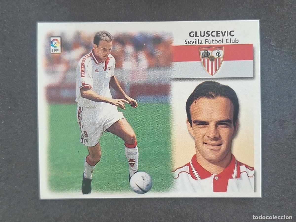 Cromos de f&uacute;tbol: L5 CLUCEVIC SEVILLA F. C. LIGA ESTE 1999 2000 99 00 NUNCA PEGADO SIN PEGAR