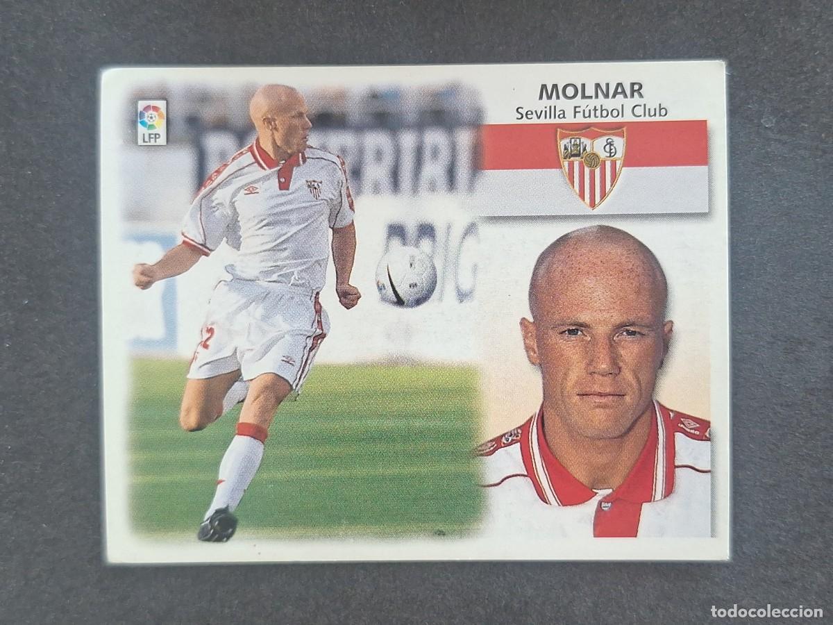 Cromos de f&uacute;tbol: L5 MOLNAR SEVILLA F. C. LIGA ESTE 1999 2000 99 00 NUNCA PEGADO SIN PEGAR