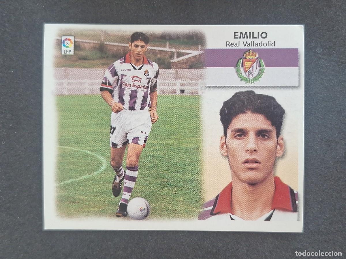 Cromos de f&uacute;tbol: L5 EMILIO REAL VALLADOLID LIGA ESTE 1999 2000 99 00 NUNCA PEGADO SIN PEGAR