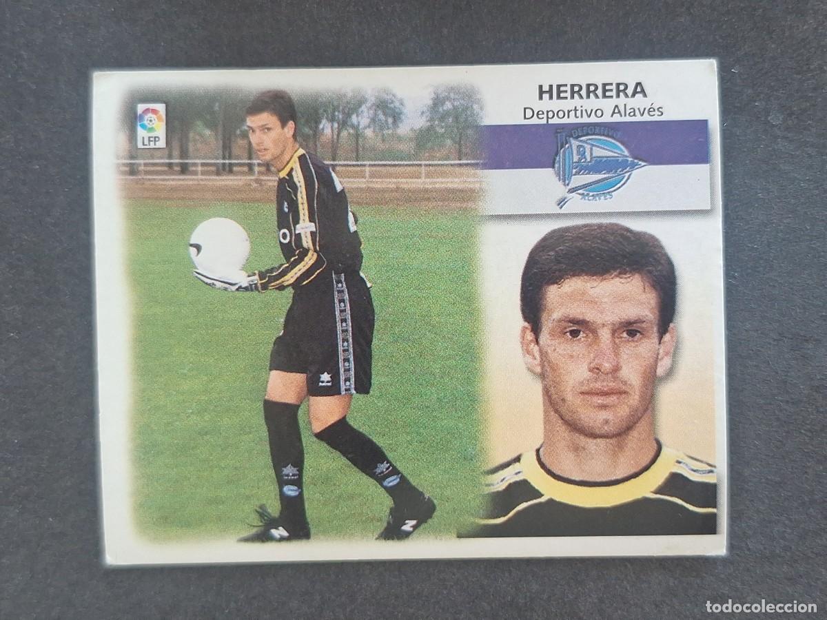 Cromos de f&uacute;tbol: L5 HERRERA DEPORTIVO ALAVES COLOCA LIGA ESTE 1999 2000 99 00 NUNCA PEGADO SIN PEGAR