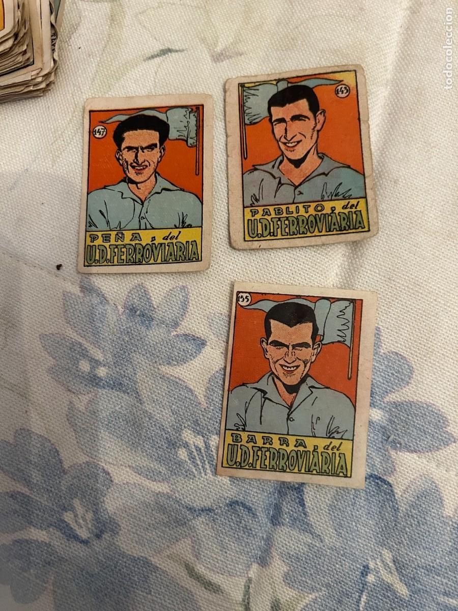 Cartes &agrave; collectionner de Football: ferroviaria barra-pe&ntilde;a y pablito se venden sueltos a&ntilde;os 40