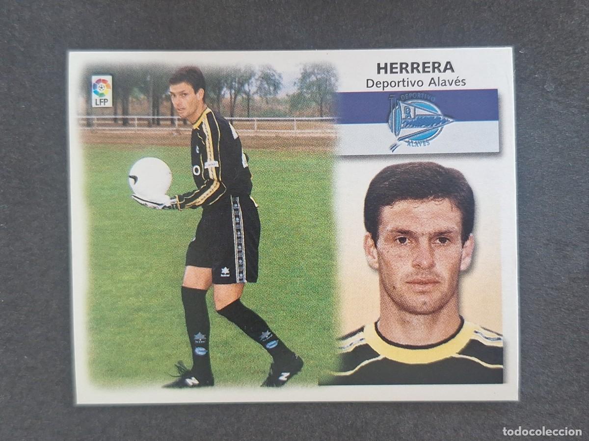 Cromos de f&uacute;tbol: L5 HERRERA DEPORTIVO ALAVES COLOCA LIGA ESTE 1999 2000 99 00 NUNCA PEGADO SIN PEGAR