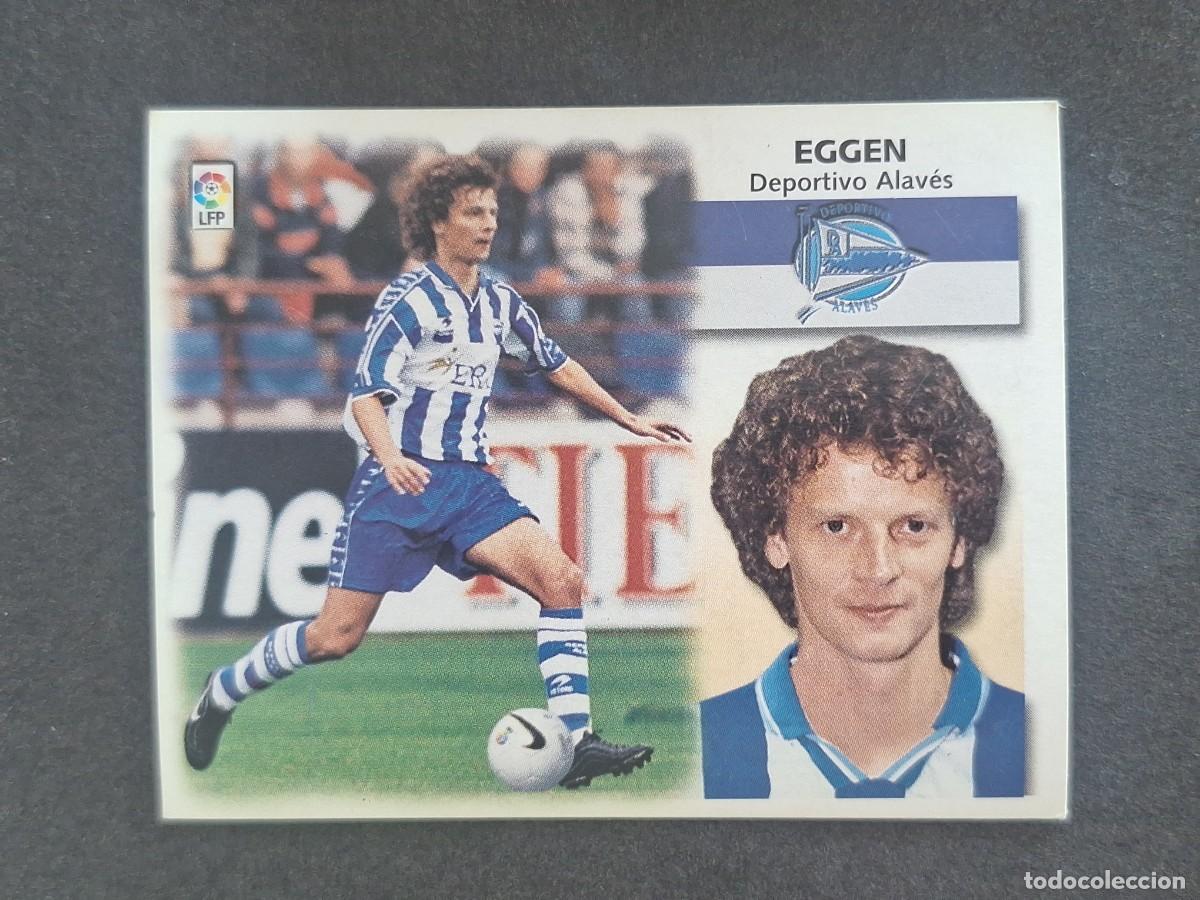 Cromos de f&uacute;tbol: L5 EGGEN DEPORTIVO ALAVES COLOCA LIGA ESTE 1999 2000 99 00 NUNCA PEGADO SIN PEGAR