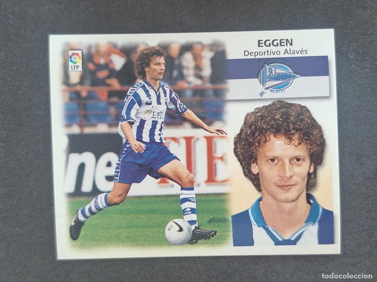 Cromos de f&uacute;tbol: L5 EGGEN DEPORTIVO ALAVES COLOCA LIGA ESTE 1999 2000 99 00 NUNCA PEGADO SIN PEGAR