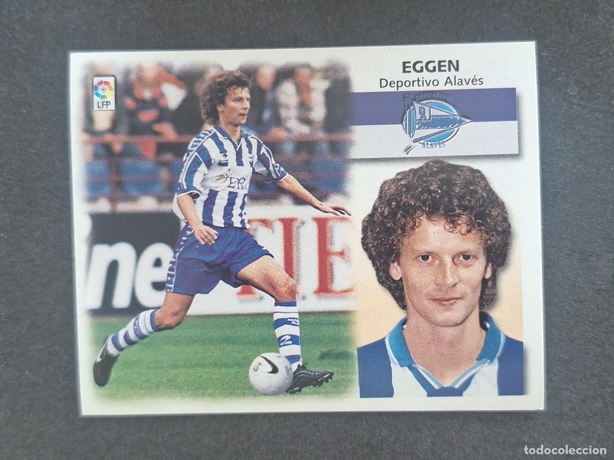 Cromos de f&uacute;tbol: L5 EGGEN DEPORTIVO ALAVES COLOCA LIGA ESTE 1999 2000 99 00 NUNCA PEGADO SIN PEGAR